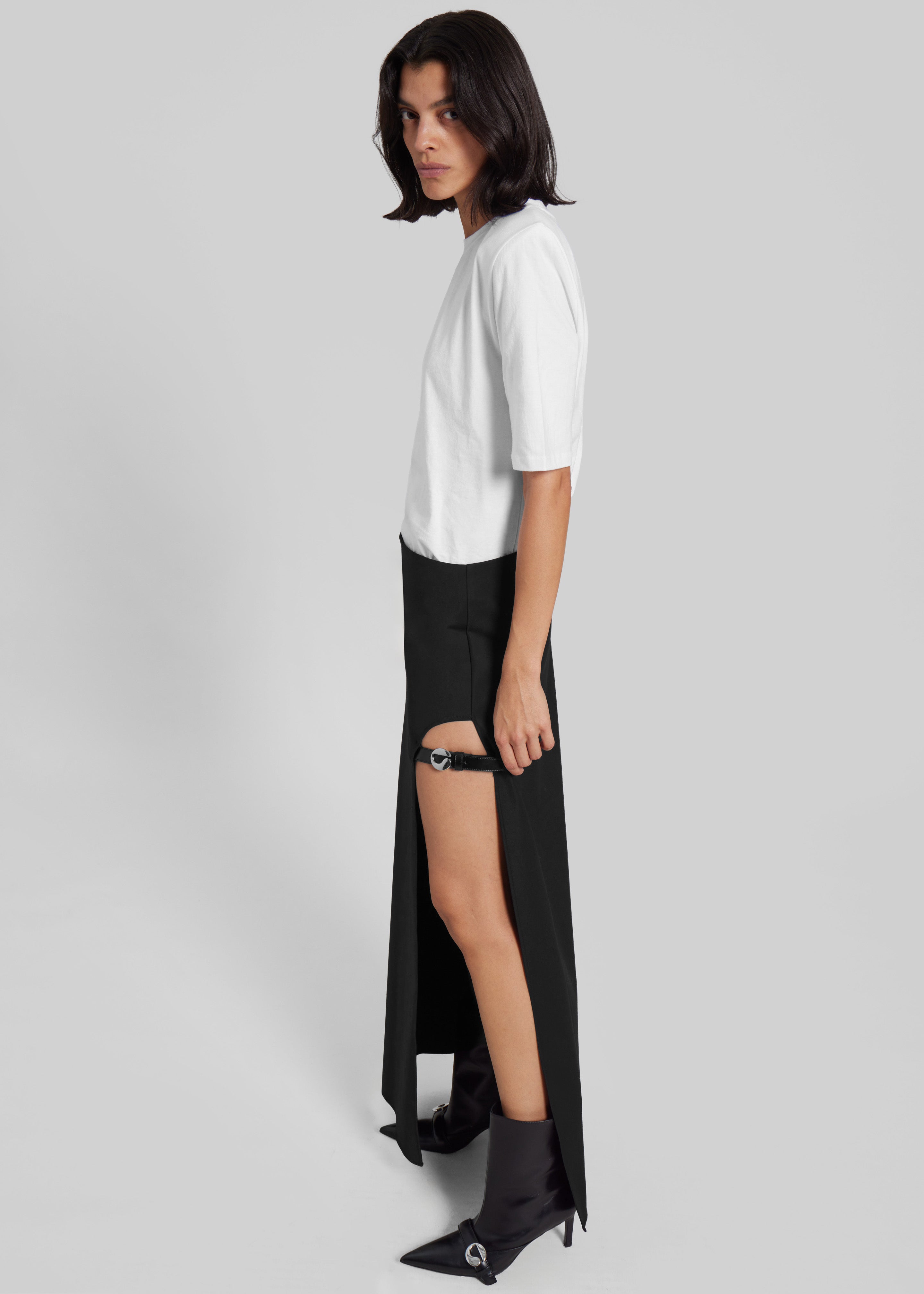 Coperni Garter Belt Skirt - Black - 3