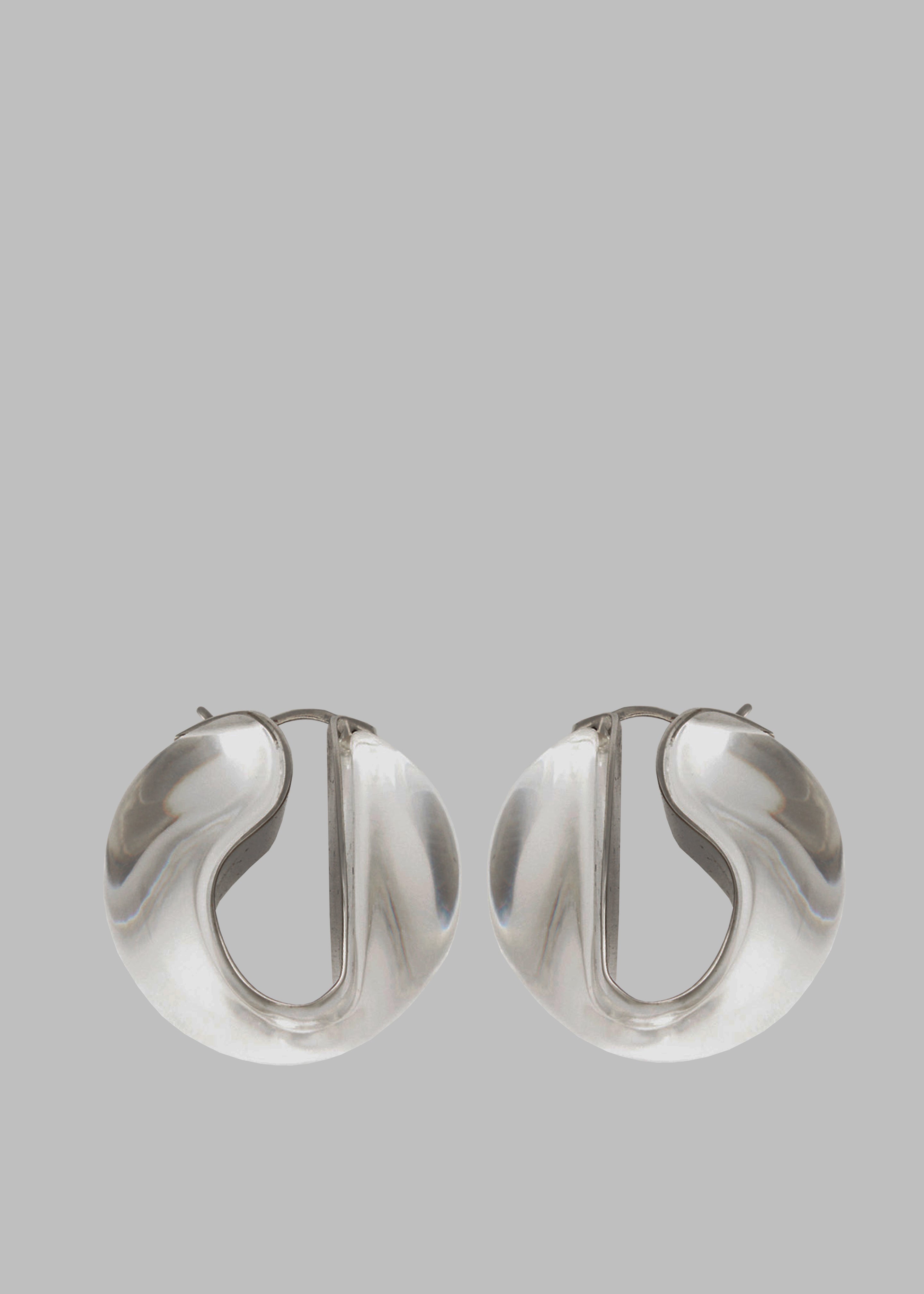 Coperni Logo Earrings - Clear Transparent - 1