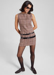 Coperni Multi Belt Dress - Brown