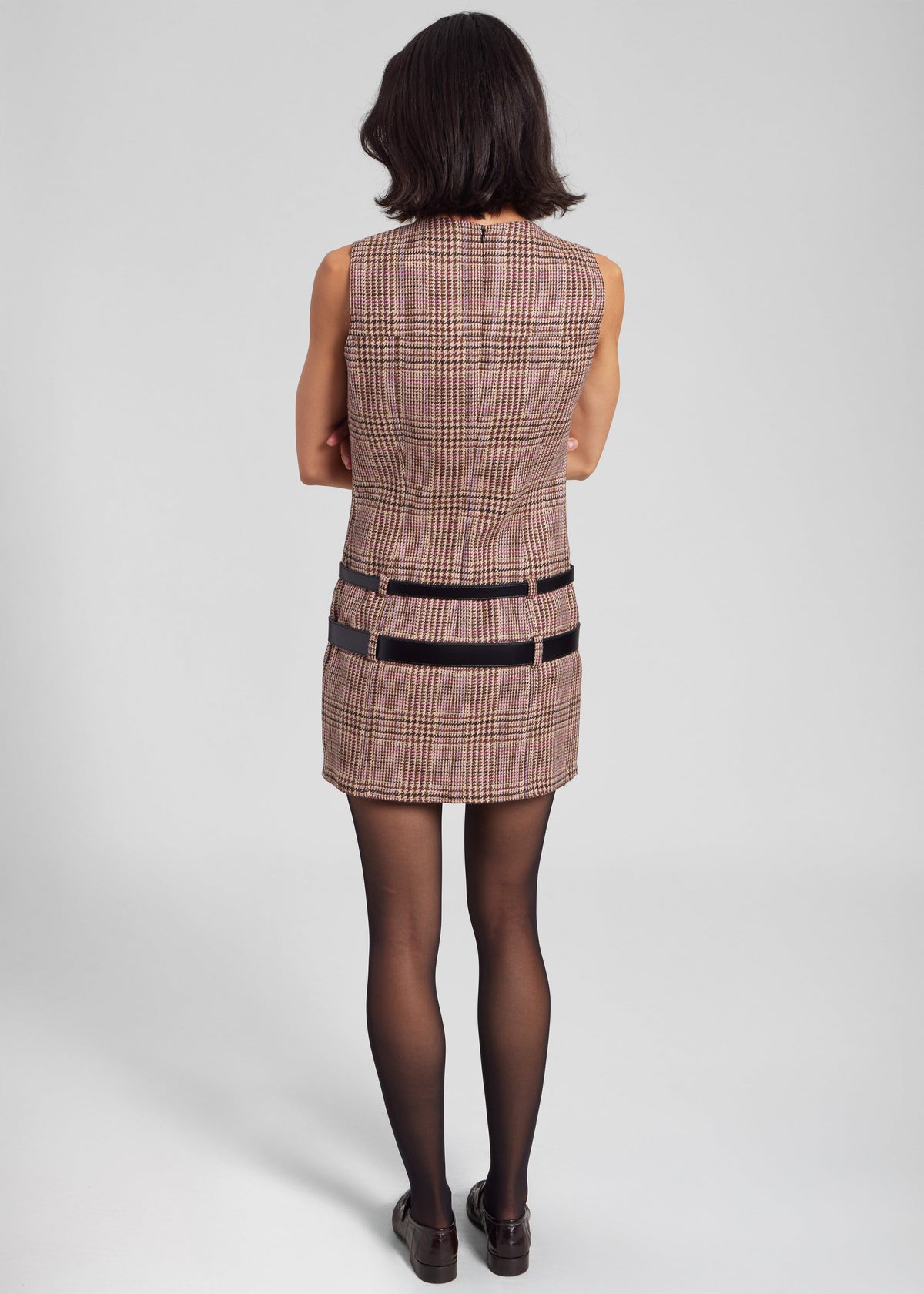 Coperni Multi Belt Dress - Brown - 6