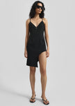 Coperni Tailored Asymmetric Dress - Black