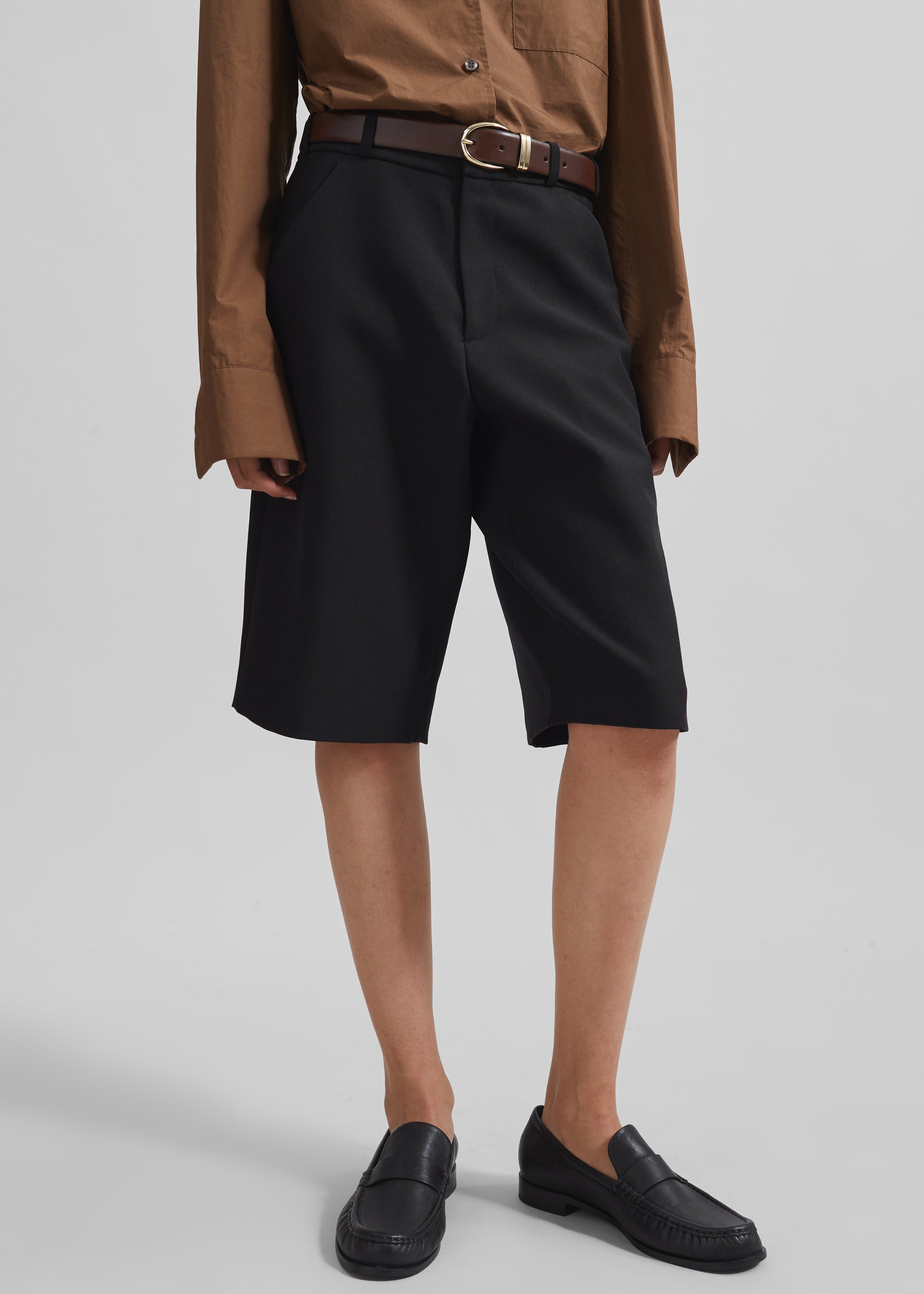 Coperni Tailored Bermuda Shorts - Black - 2