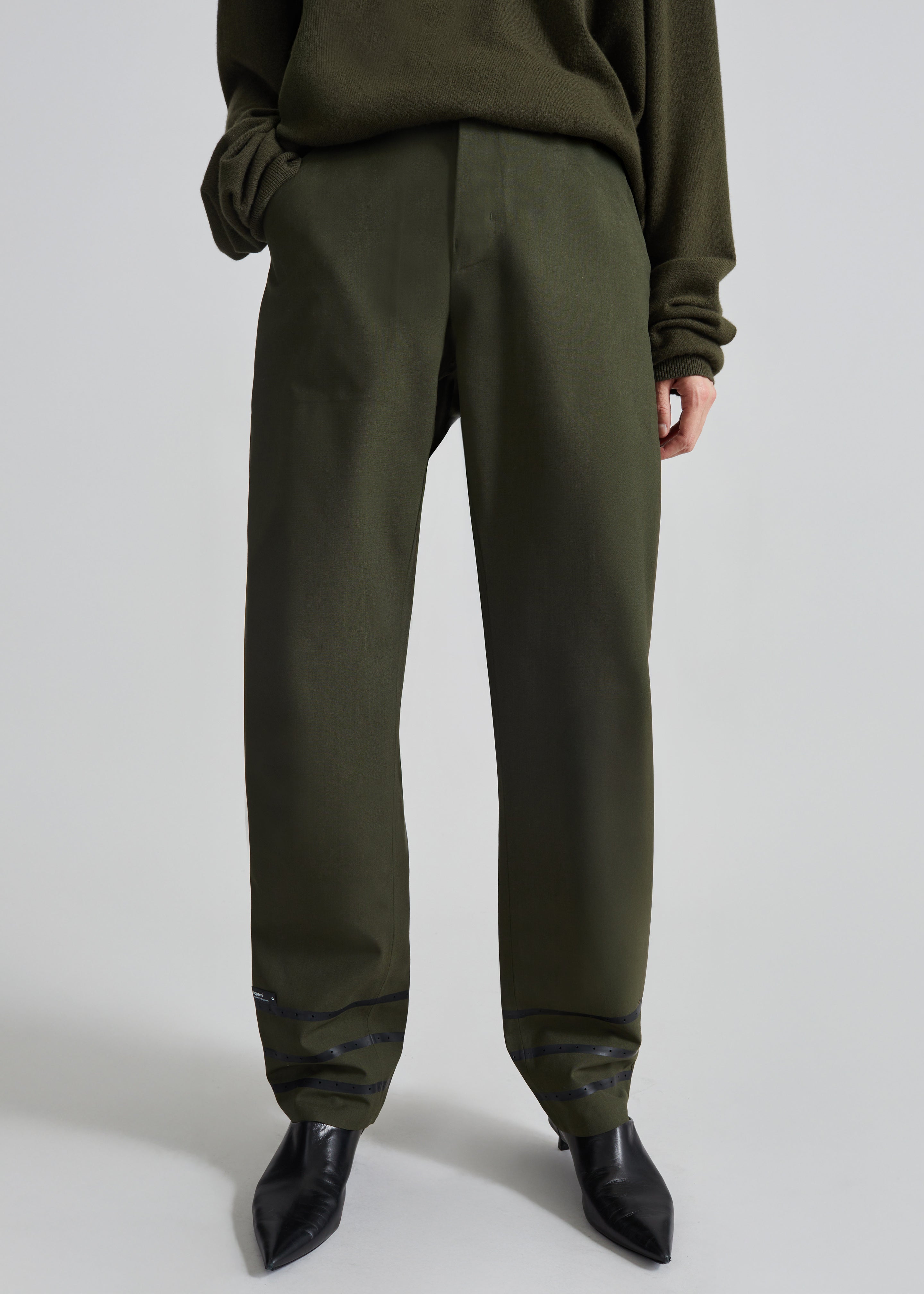 Coperni Technical Tailored Pants - Green - 4