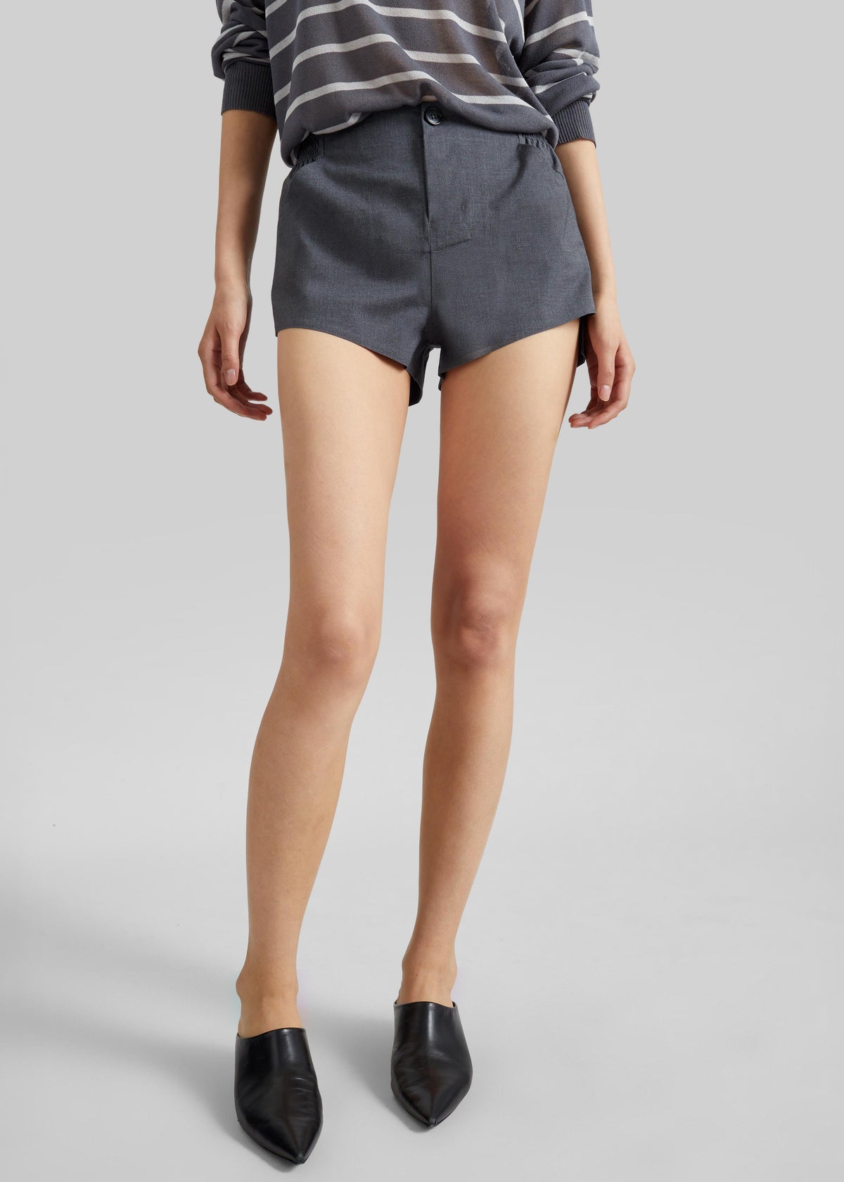 Coperni Technical Tailored Shorts - Grey - 3