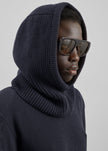 Corin Knit Snood - Charcoal