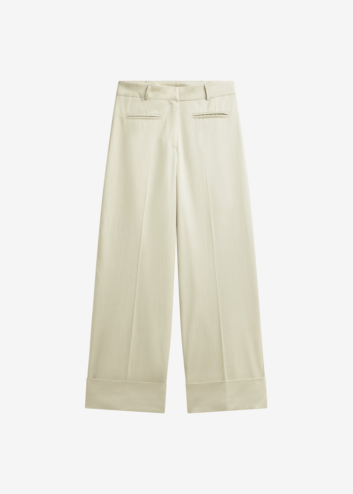 Corris Straight Cuff Trousers - Beige - 8