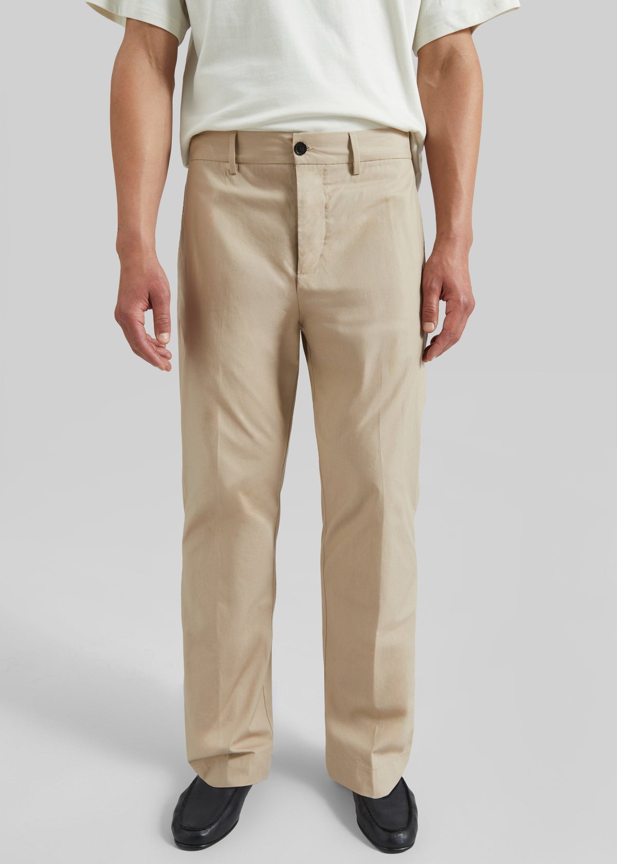 Covert Elastic Waist Trousers - Beige - 2