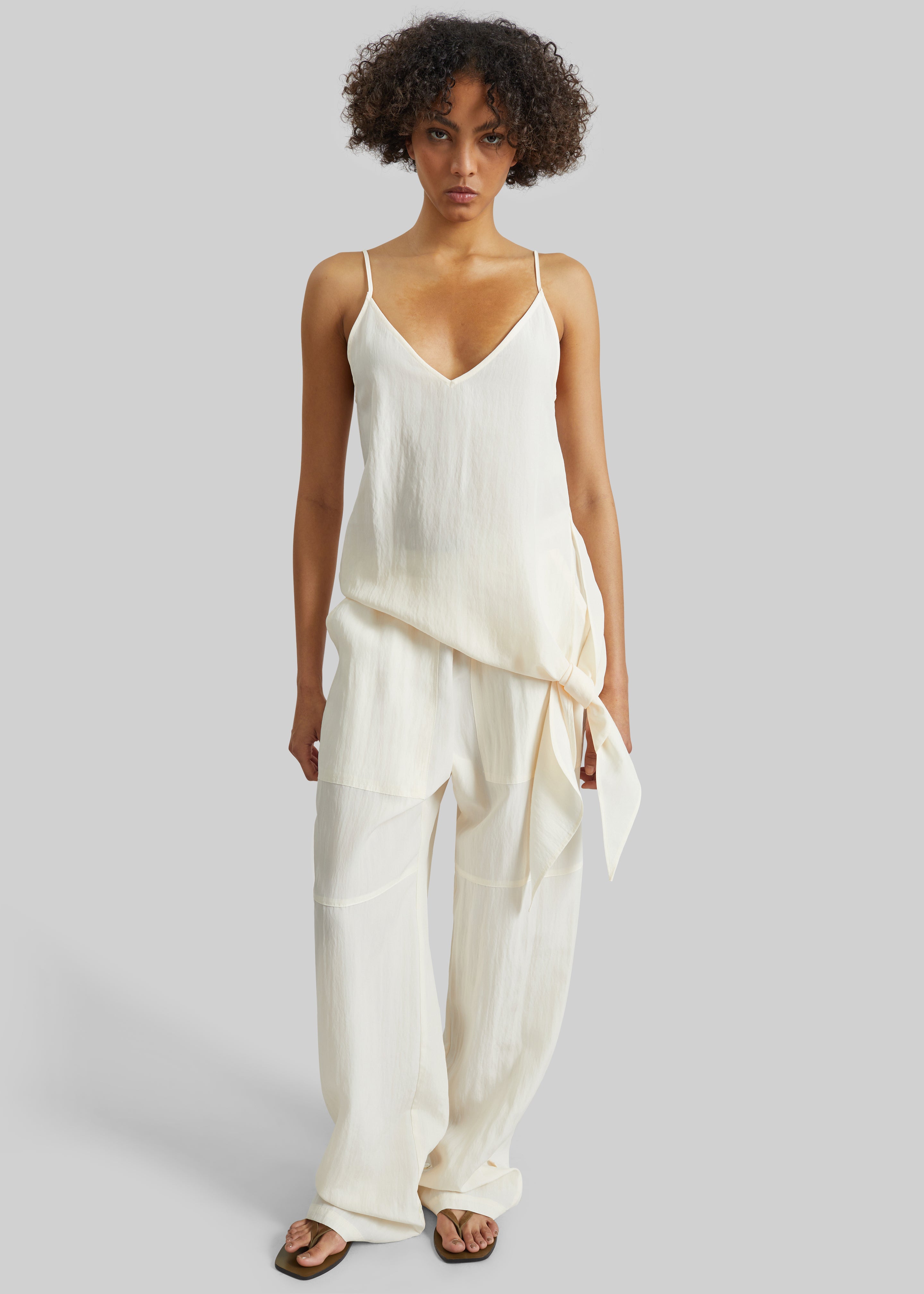 Covert Knotted Top - Cream - 4