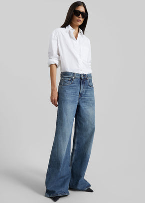 Covert Oversize Fit Jeans - Blue