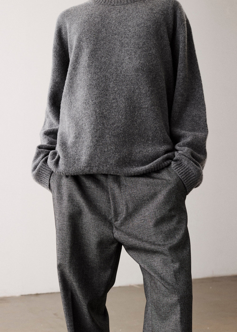 Covert Tailored Trousers - Grey - 1