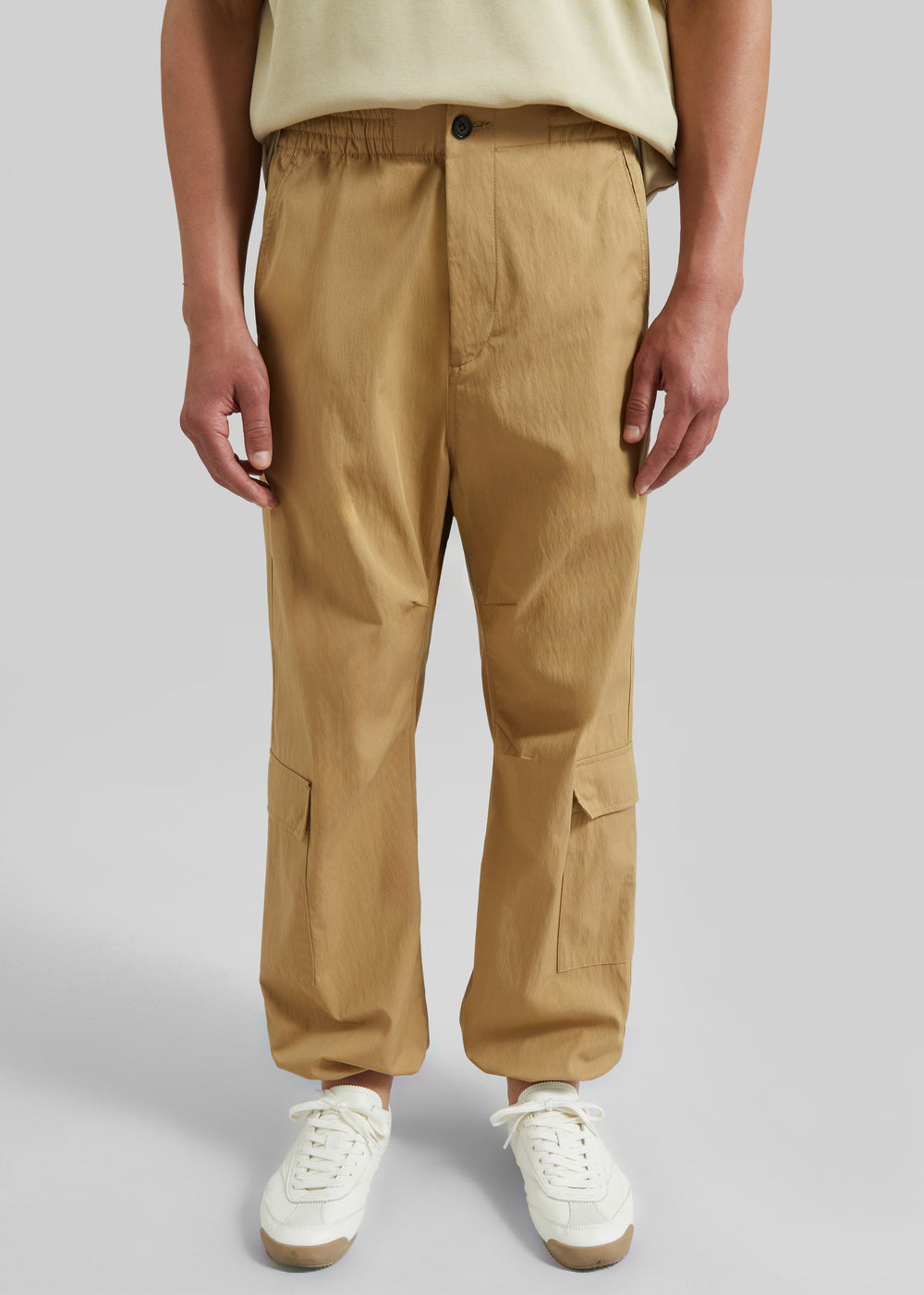 Covert Track Pants - Beige - 1