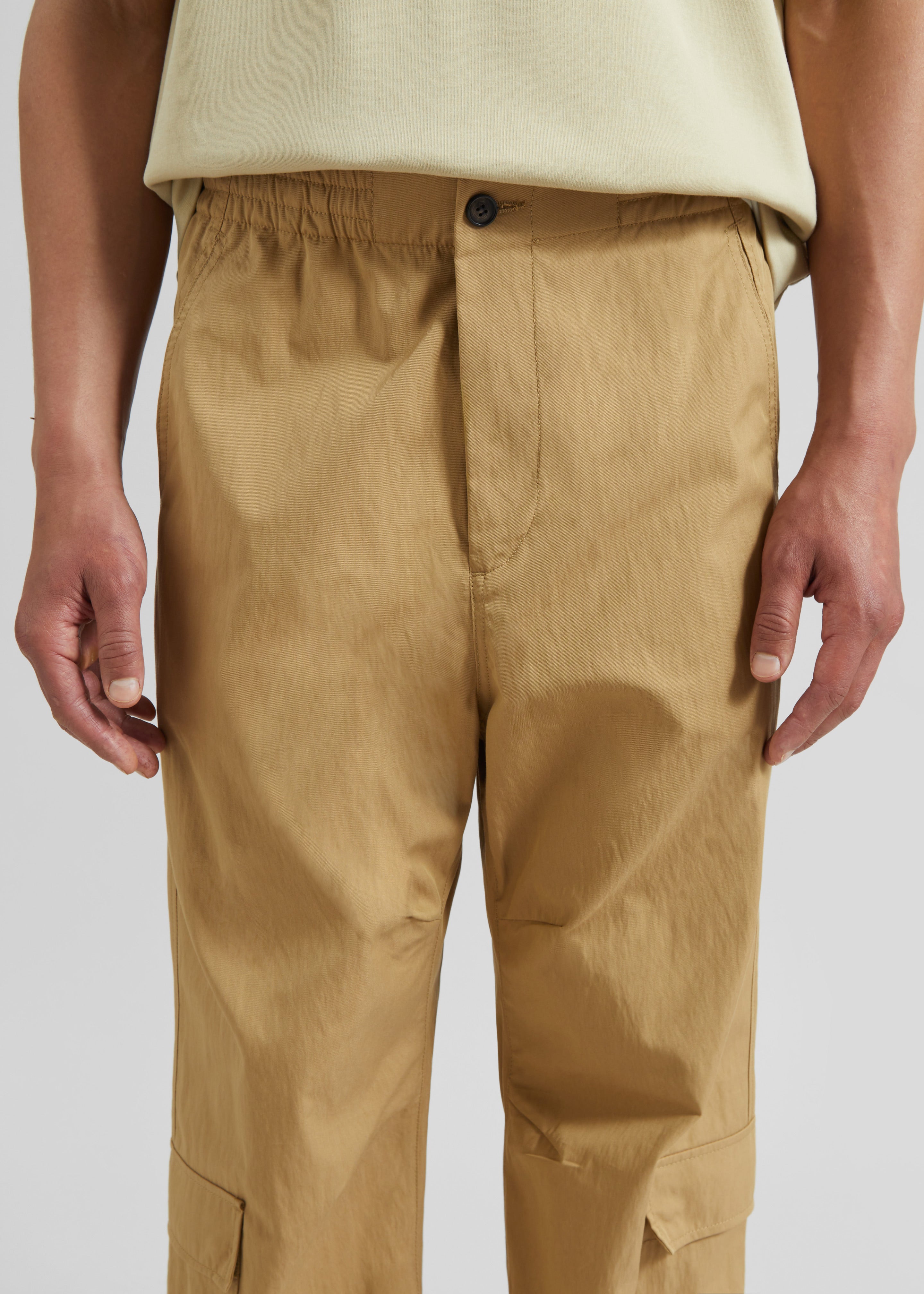 Covert Track Pants - Beige - 3