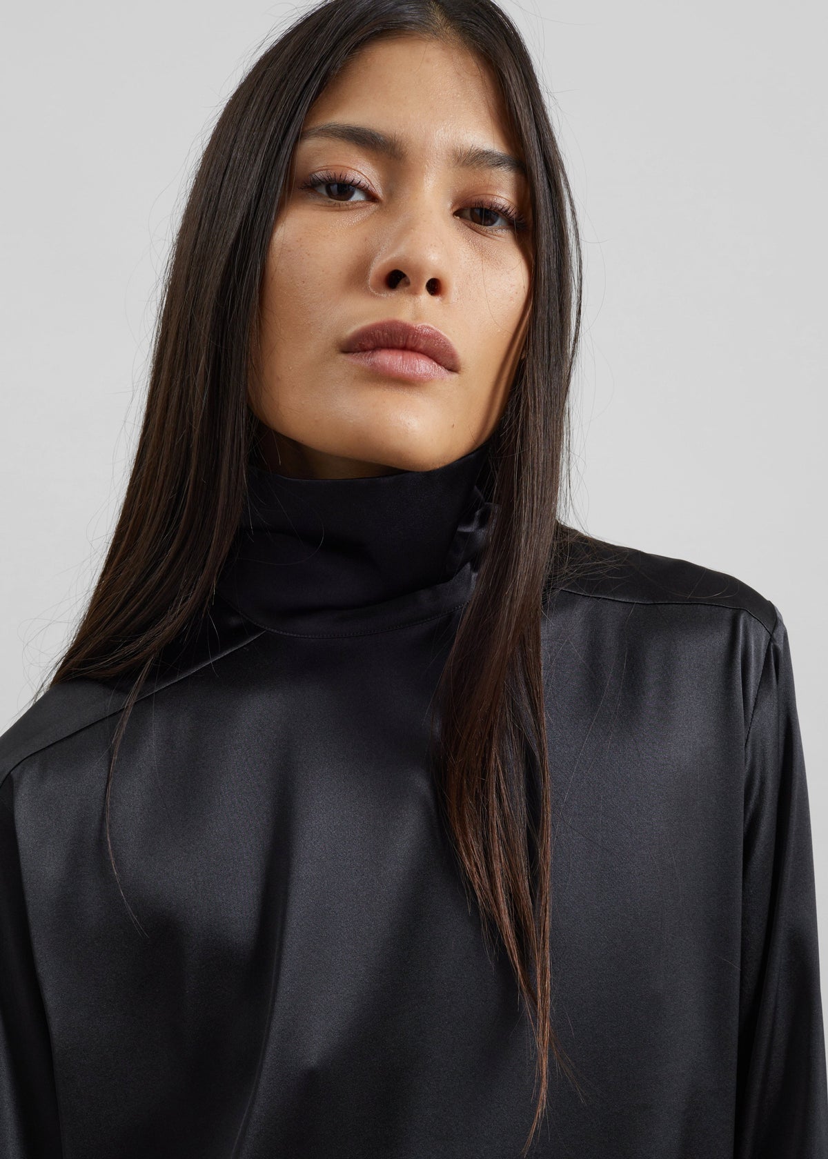 Covert Turtleneck Shirt - Black - 3