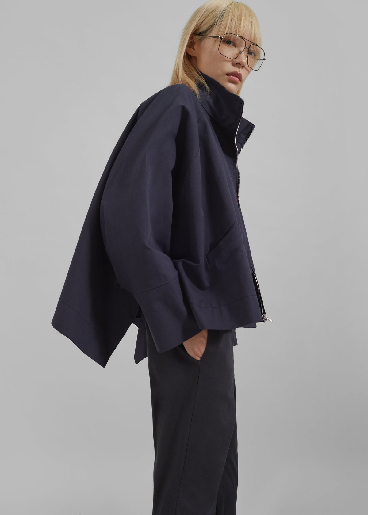 Covey Light Jacket - Navy - 8