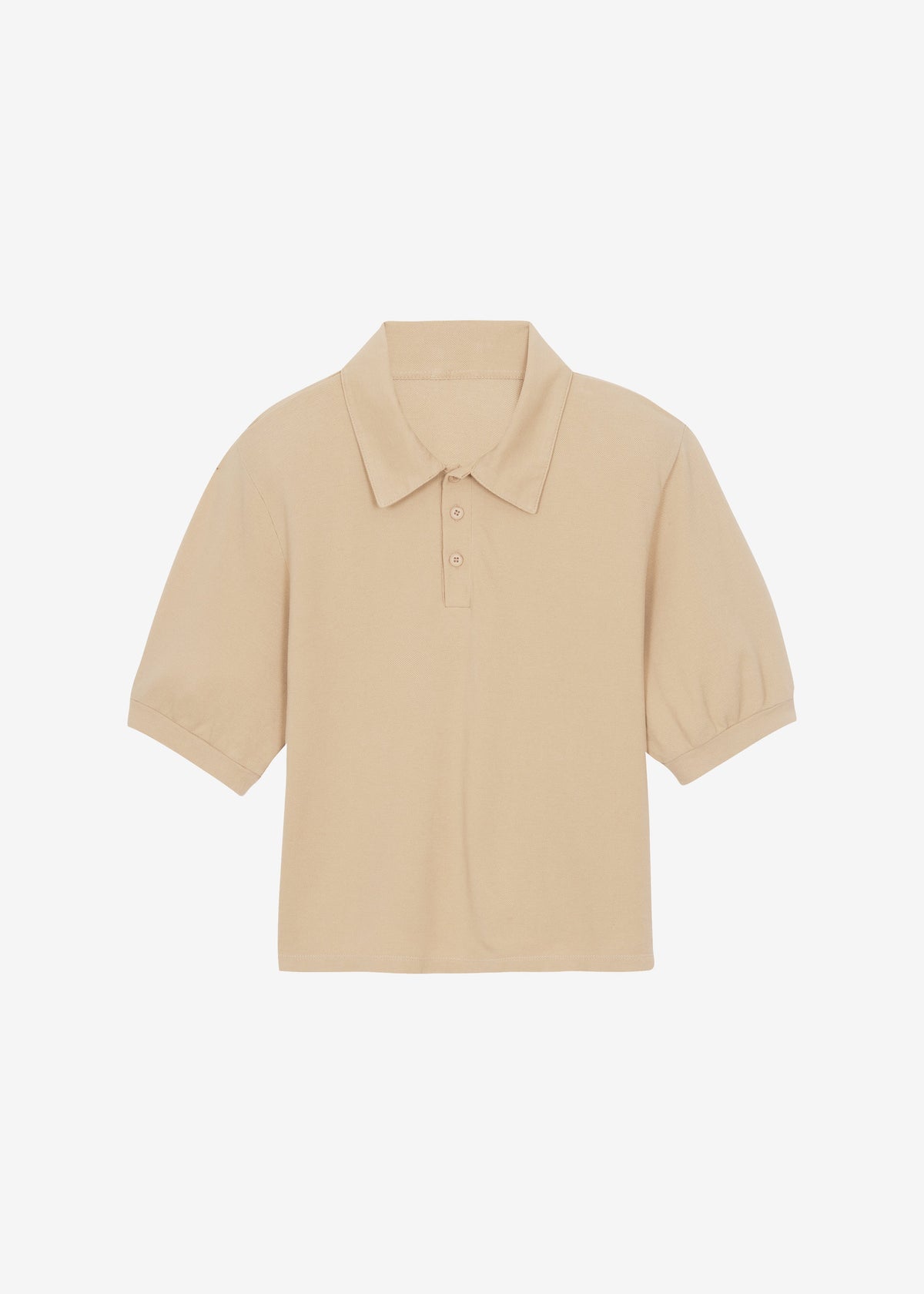 Dahlia Padded Polo - Beige - 6