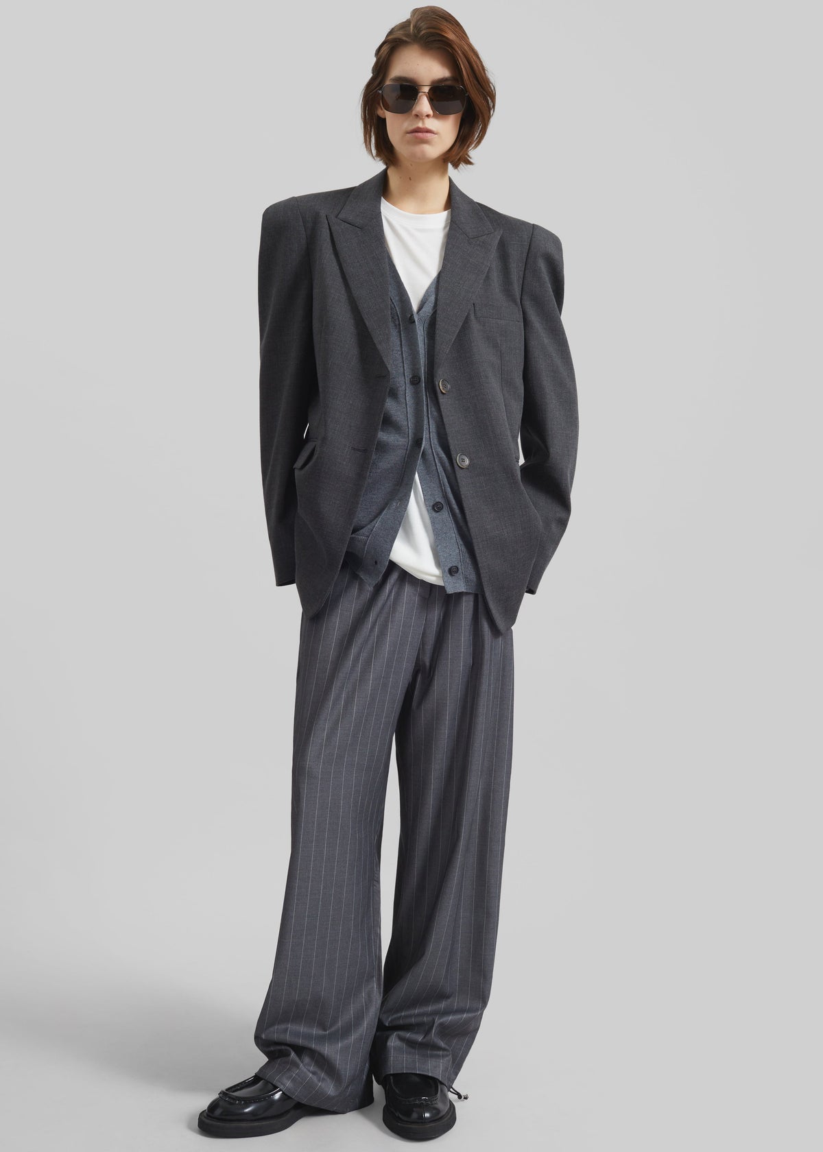 Dalfsen Blazer - Dark Grey Melange - 2