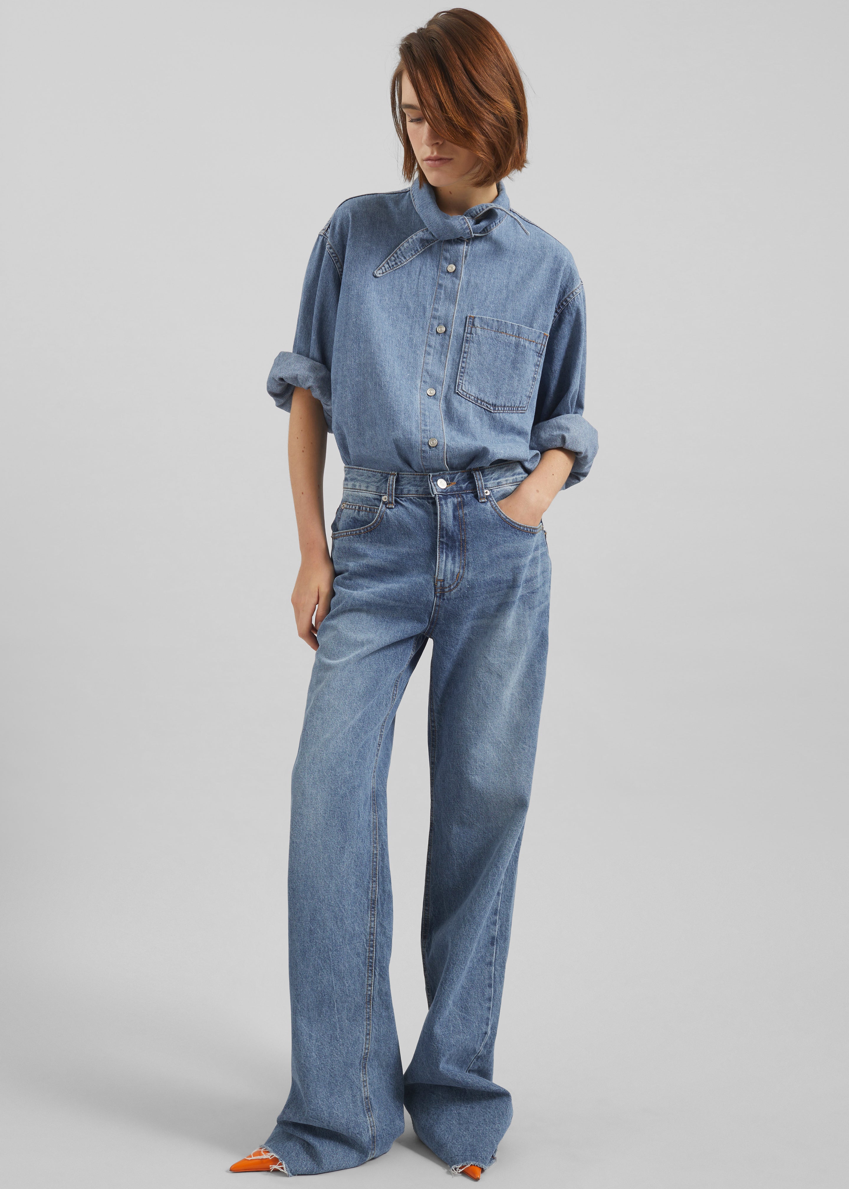 Dalston Jeans - Medium Wash – The Frankie Shop Europe