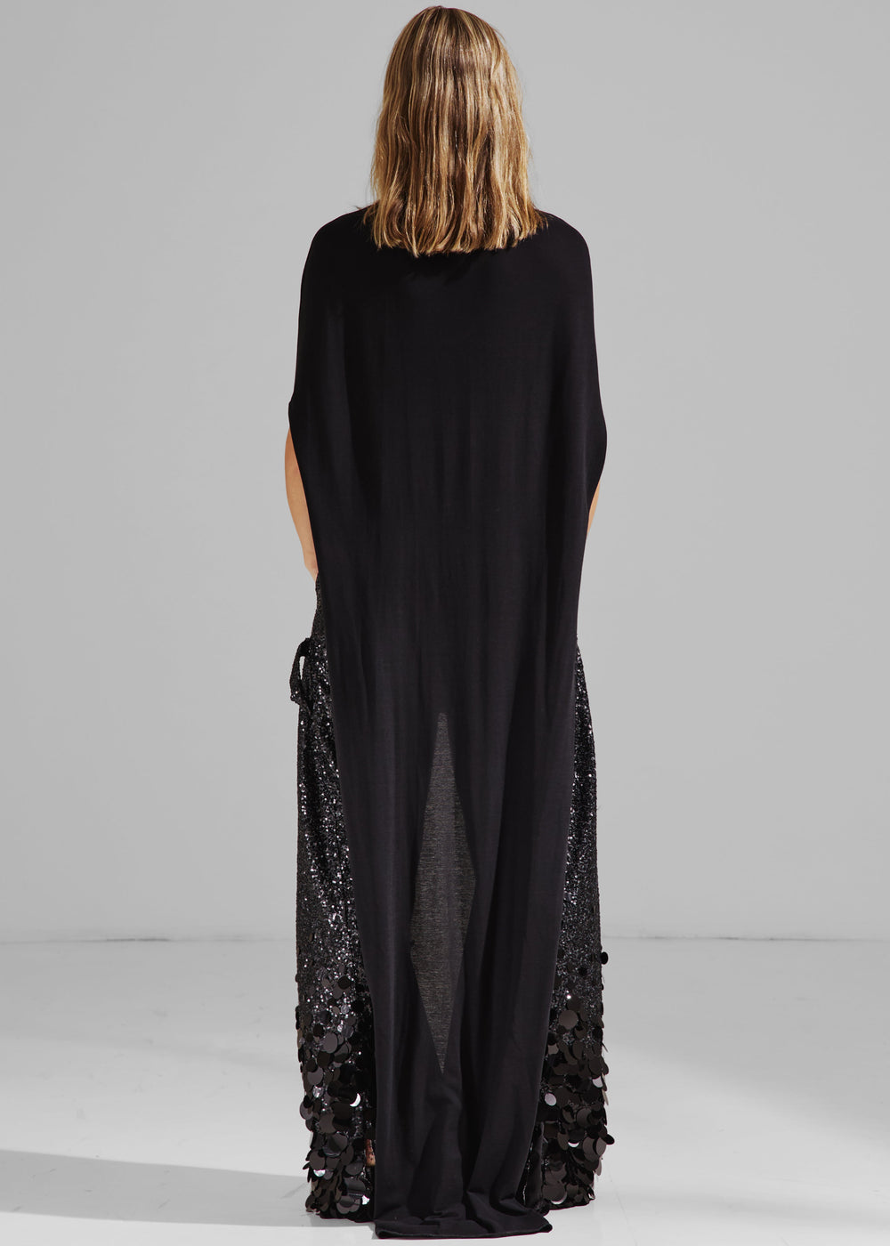Darkpark Aurora Jersey Long Cape - Black - 1