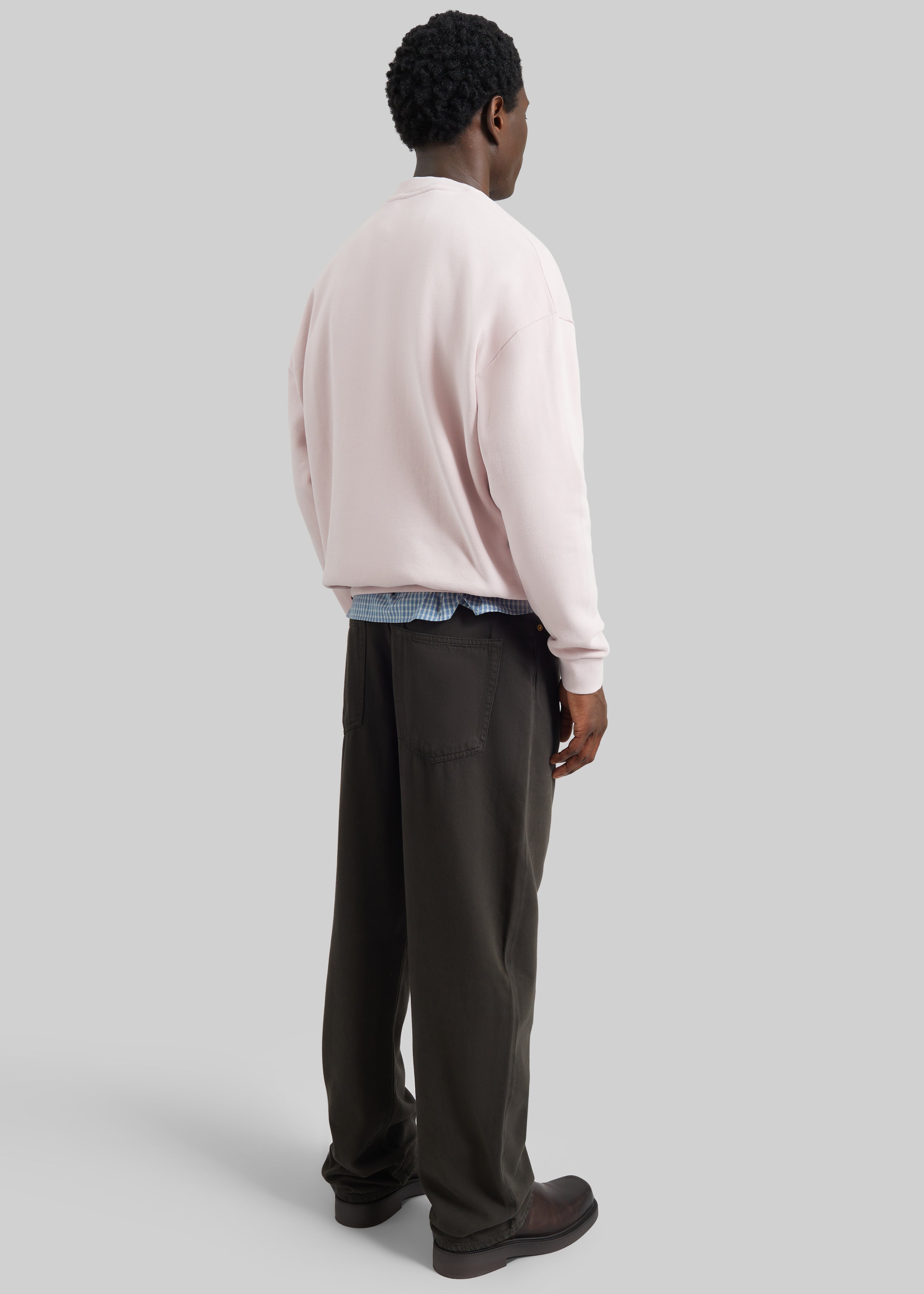 Darkpark Ben Crewneck Sweatshirt - Pink - 7