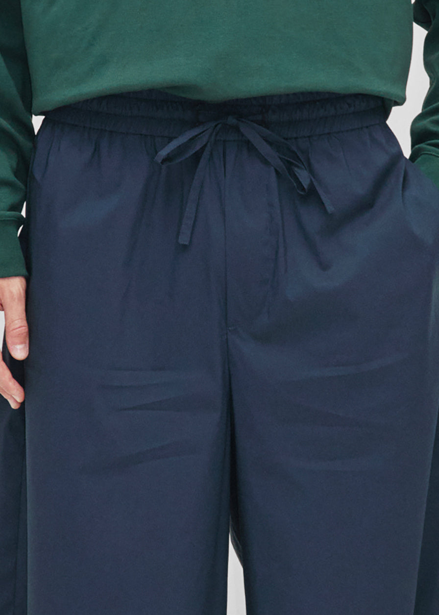 Darkpark Brad Light Weight Popeline Jogger Fit Shorts - Blue Navy - 3