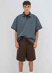 Darkpark Cole Short Sleeved Polo - Grey