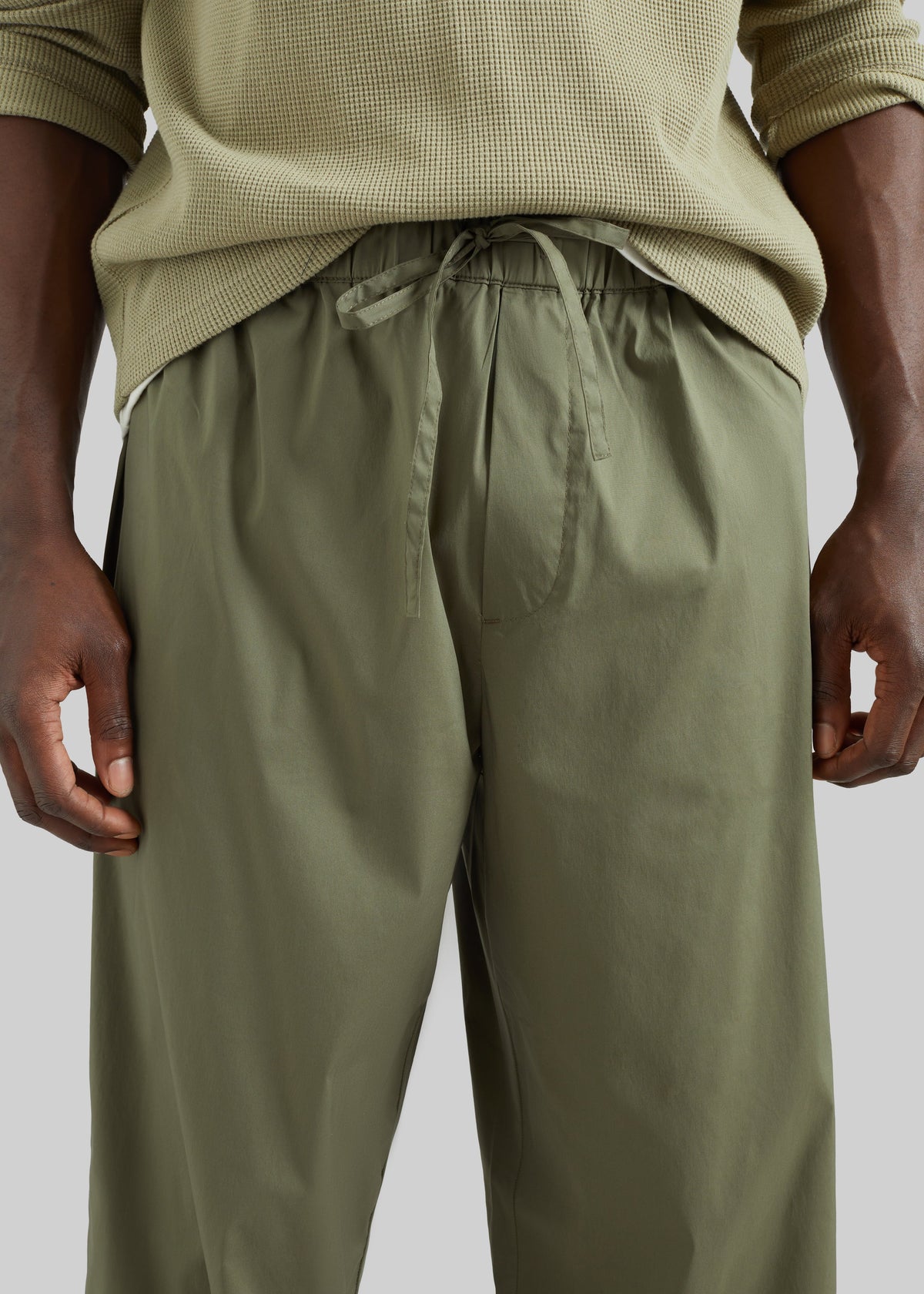 Darkpark Ian Jogger Fit Pants - Military Green - 3