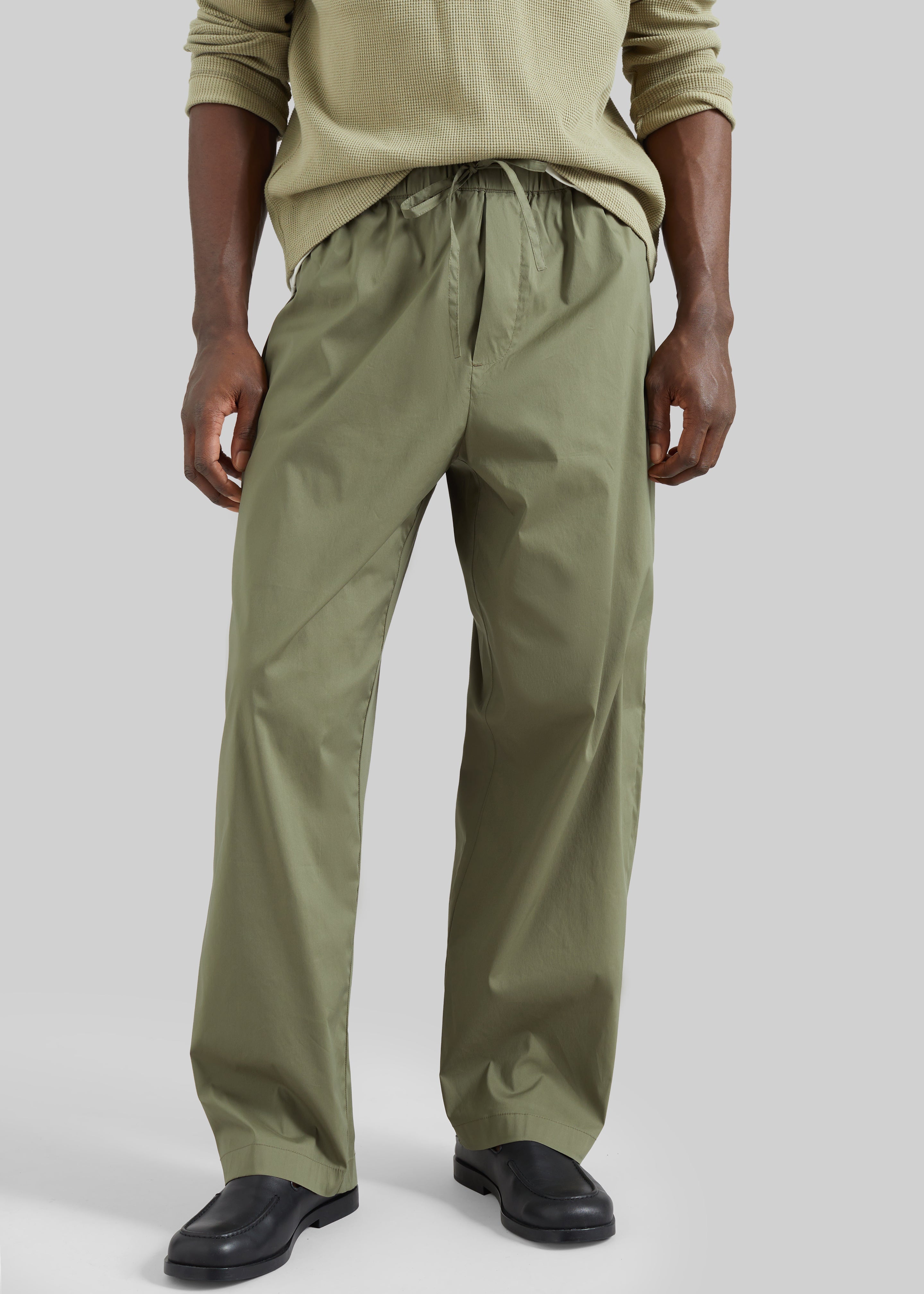 Darkpark Ian Jogger Fit Pants - Military Green - 2