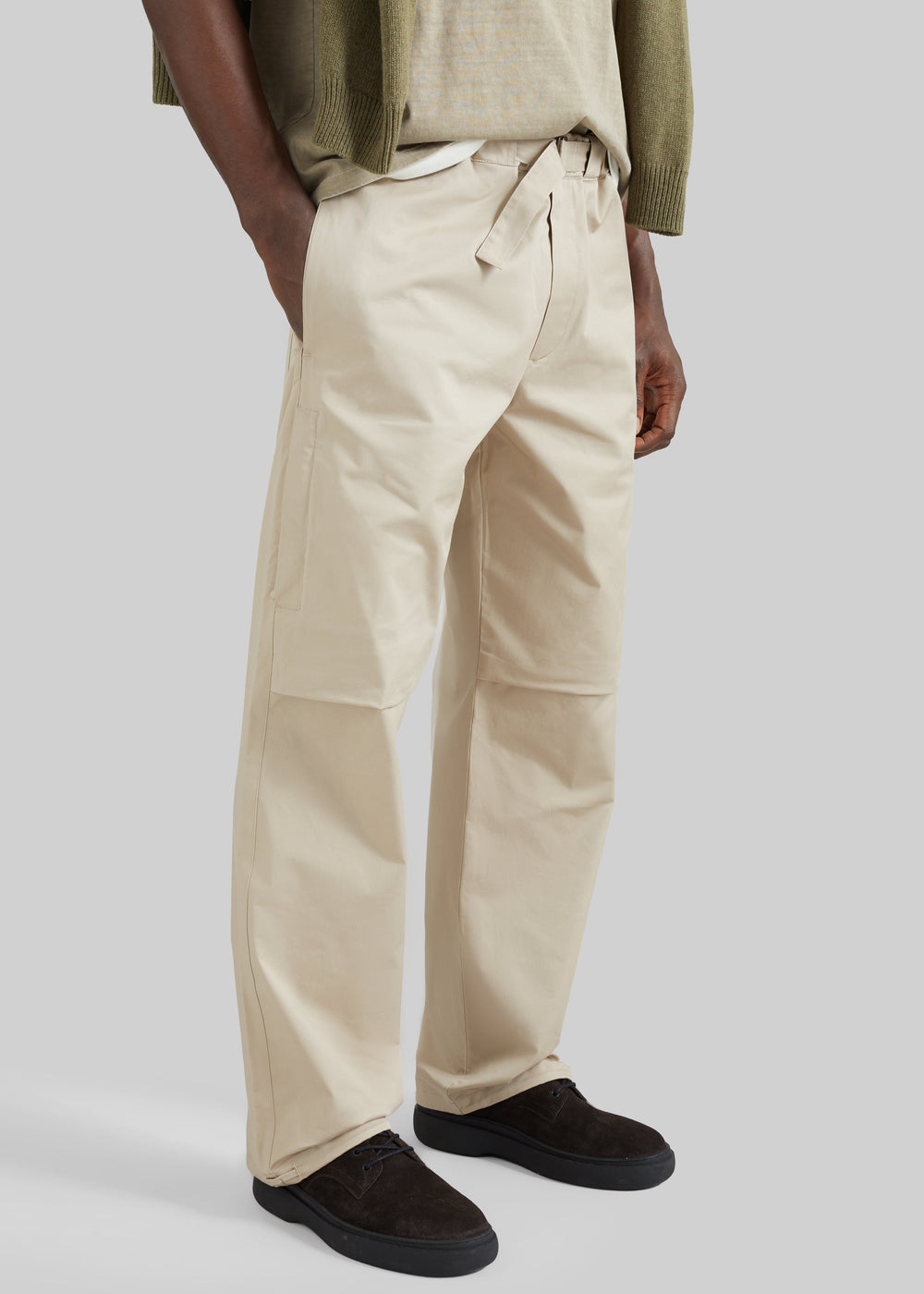 Darkpark Jordan Relax Fit Trousers - Taupe - 1