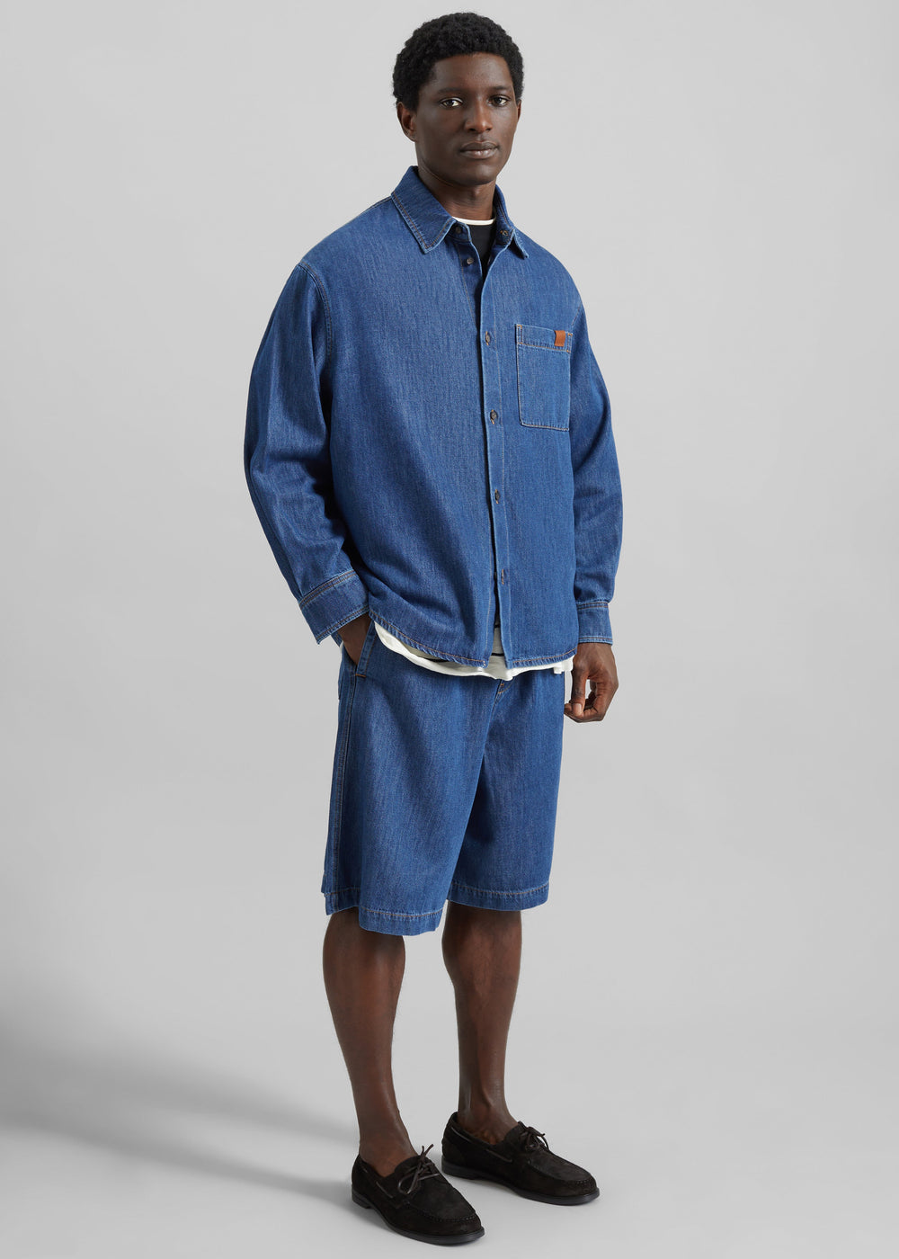 Darkpark Keanu Patch Pocket Shirt - Medium Full - 1