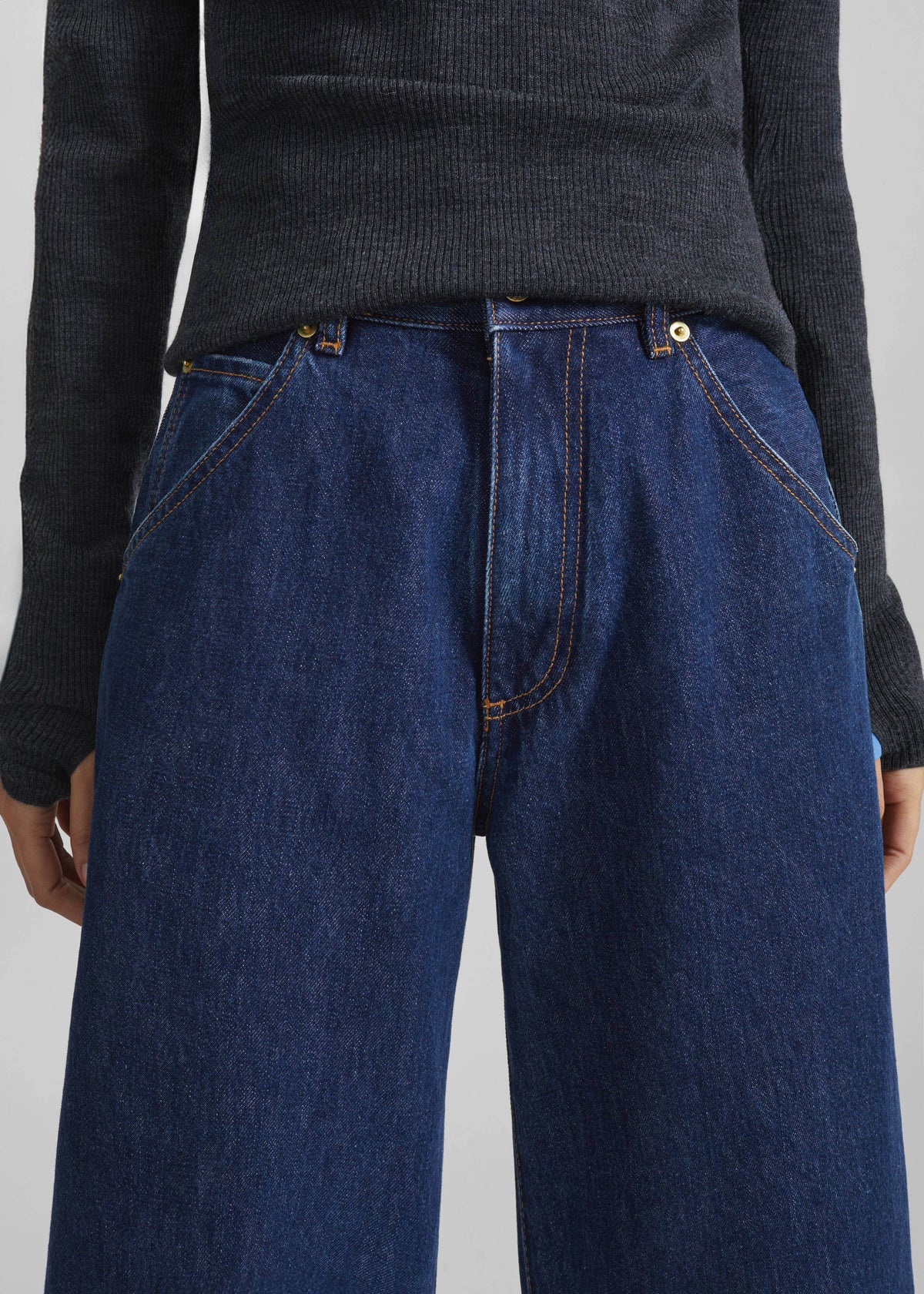 Darkpark Khris Barrel Leg Denim - Tokyo Midnight - 7