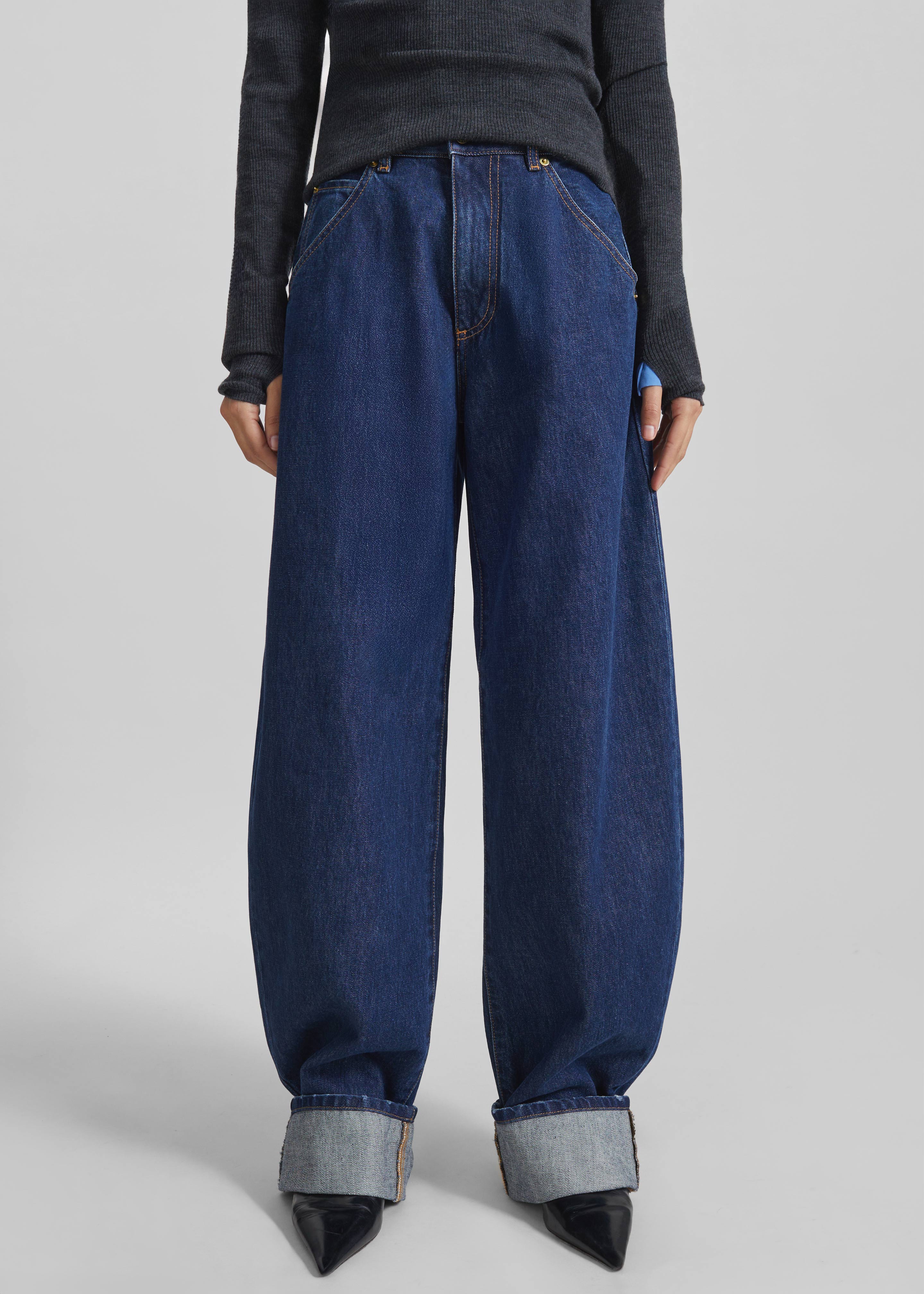 Darkpark Khris Barrel Leg Denim - Tokyo Midnight – The Frankie