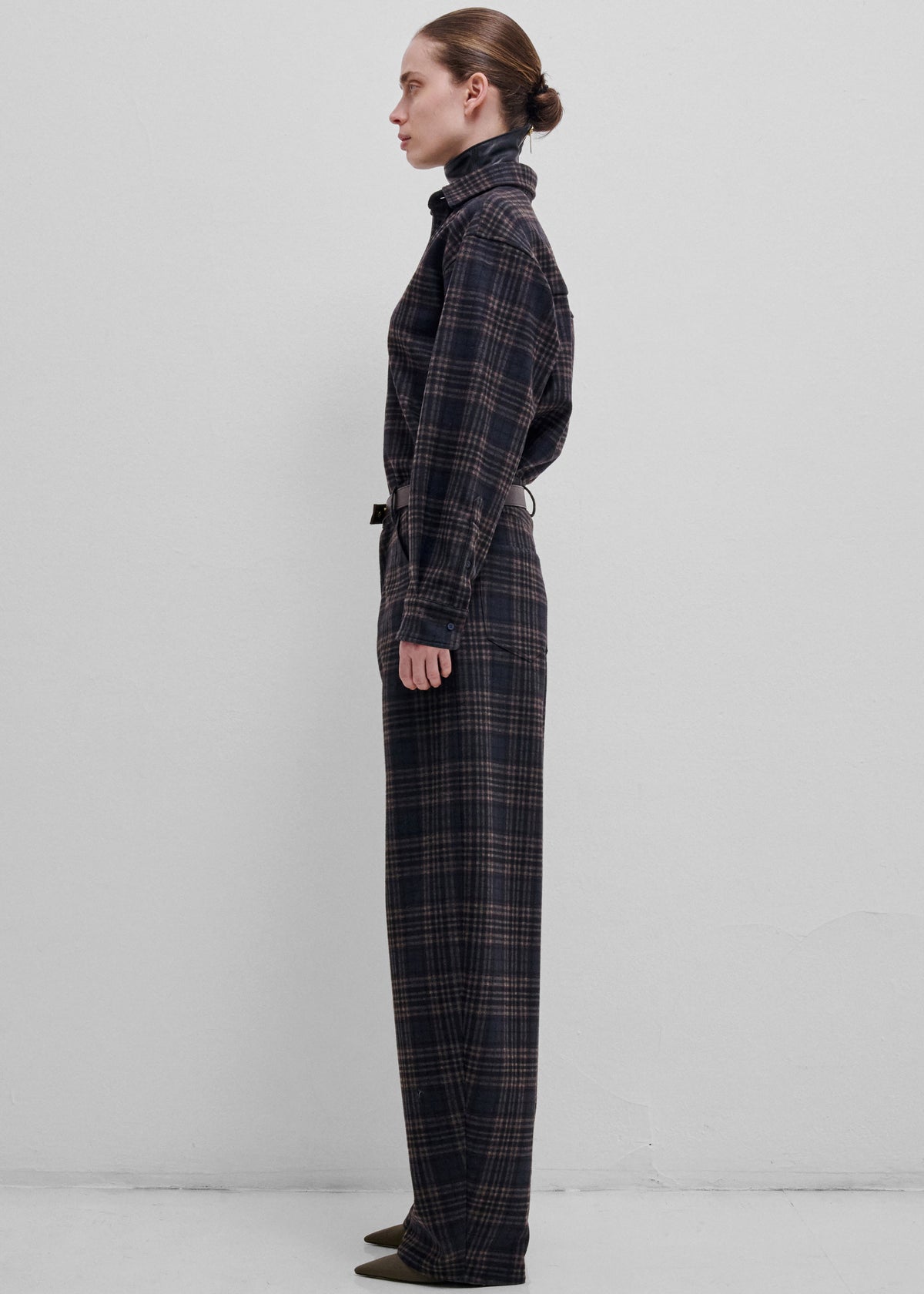 Darkpark pantalon Khris Barrel à carreaux tartan - Bleu/Gris/Rouge - 3