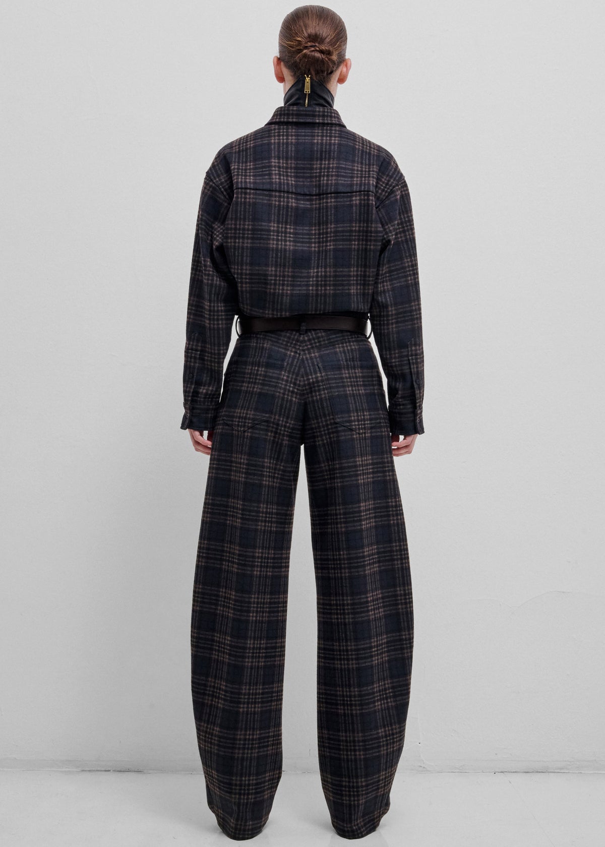 Darkpark pantalon Khris Barrel à carreaux tartan - Bleu/Gris/Rouge - 4