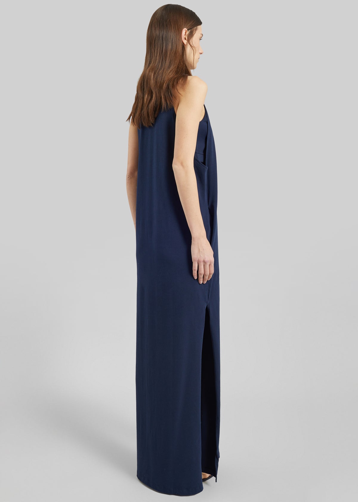 Darkpark Milla Jersey Dress - Dark Navy - 5