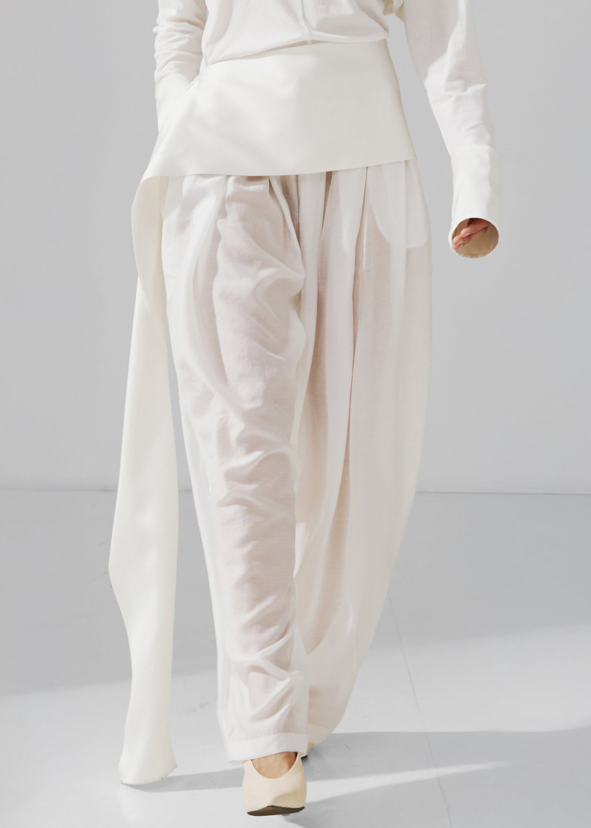 Darkpark Simona Balloon Pants - White - 3