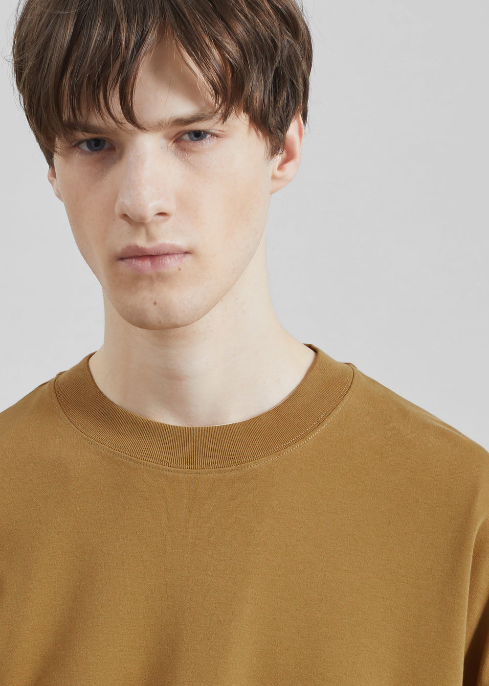 Darkpark Troy Double Sleeve Tee - Ochre - 1