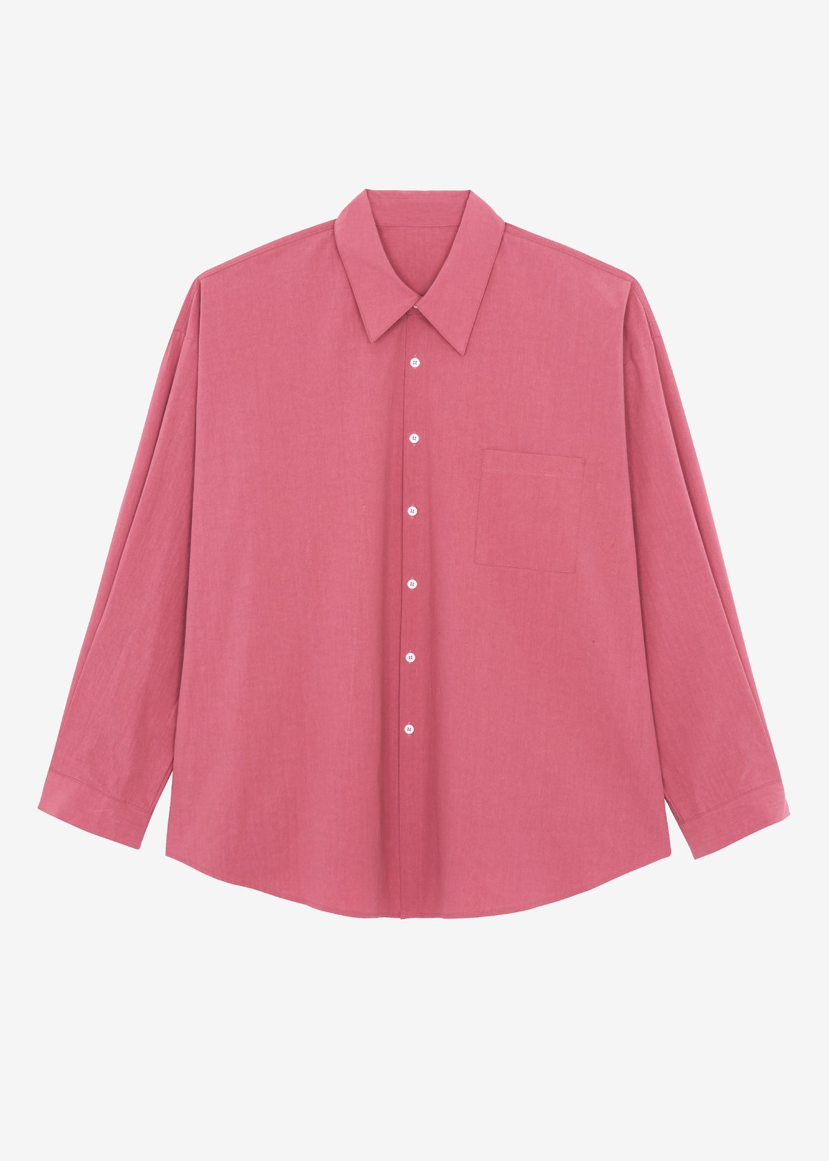 Darren Oversized Shirt - Red - 6