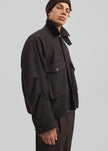 Dashiell Boxy Jacket - Black/Brown
