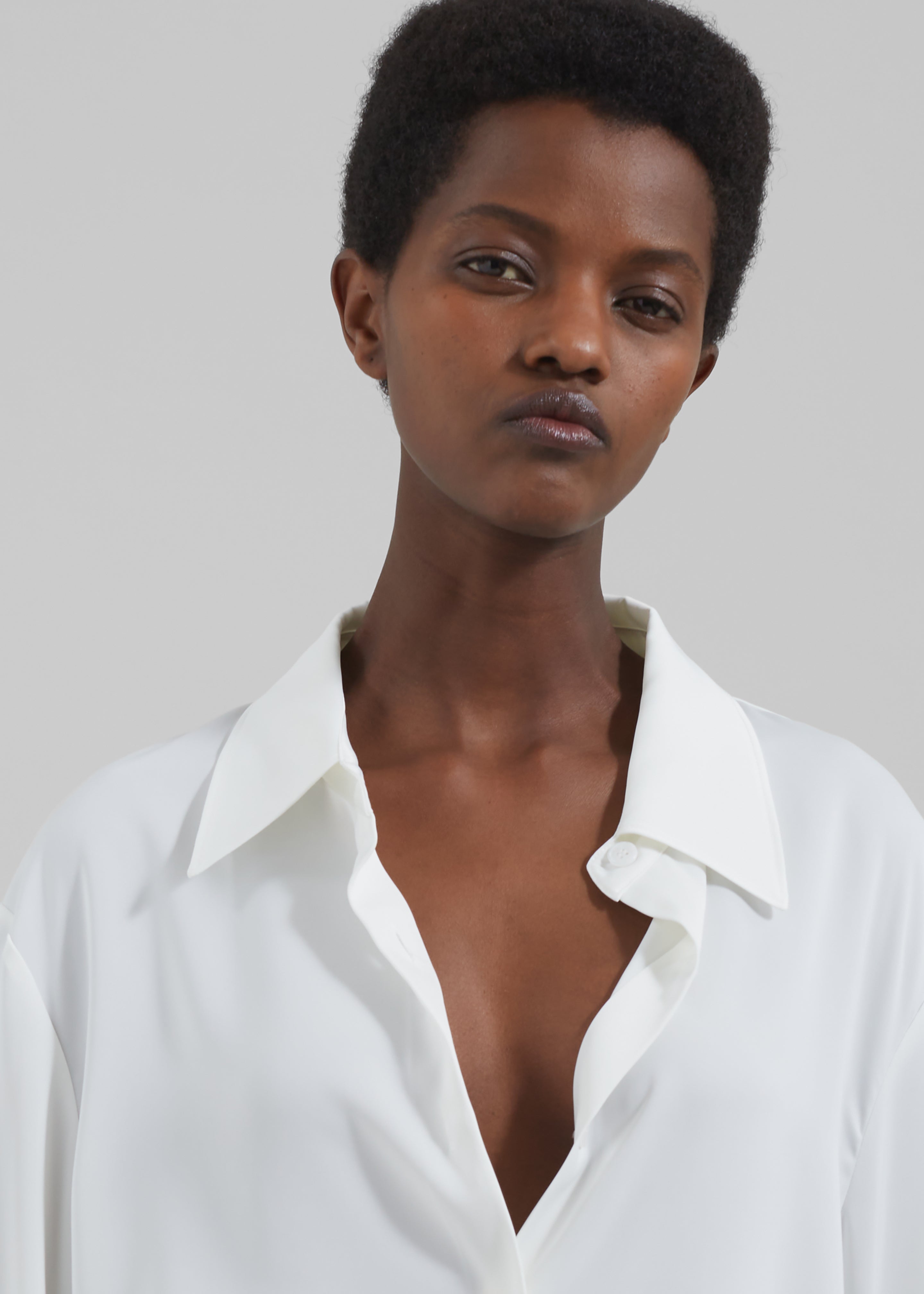 Daylin Button Up Shirt - Ivory - 5