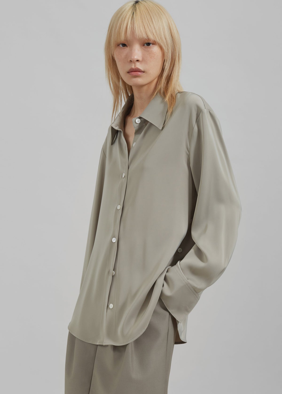 Daylin Button Up Shirt - Khaki - 11