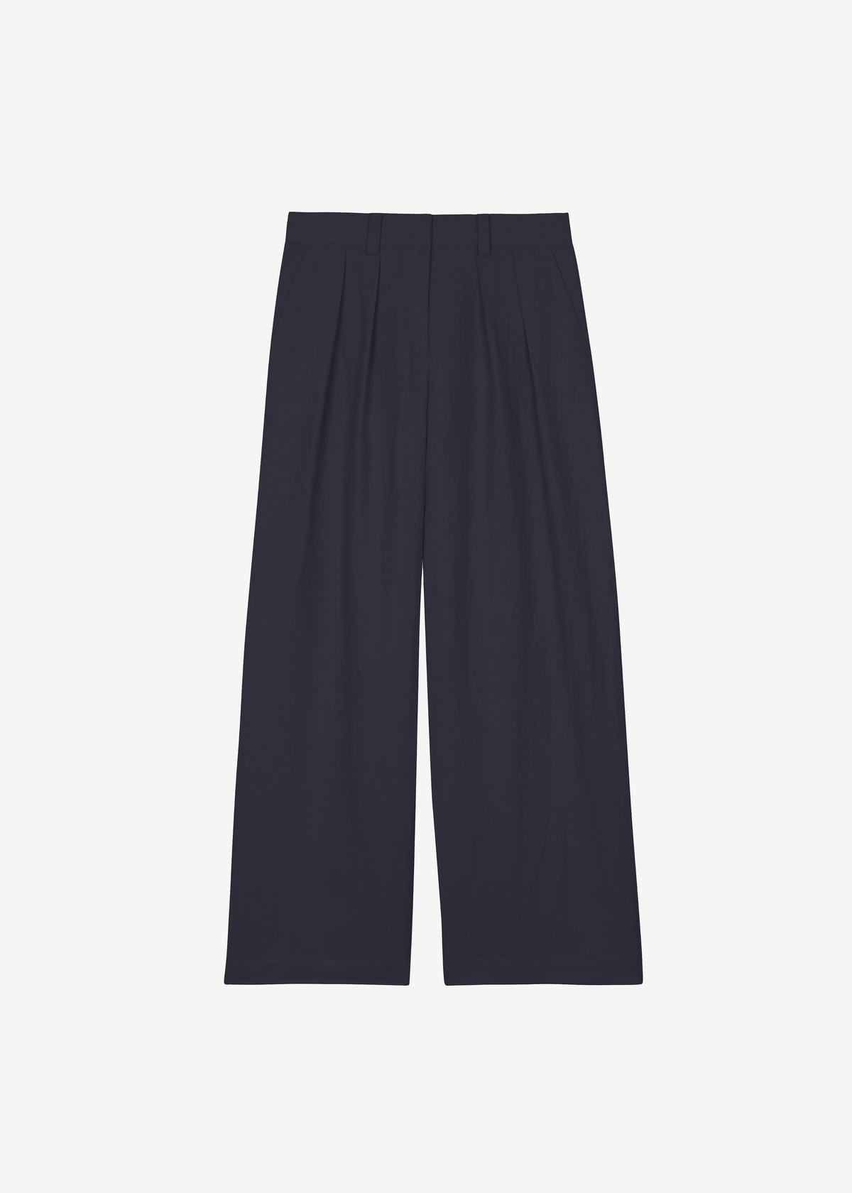 Daytona Pleated Trousers - Navy - 8