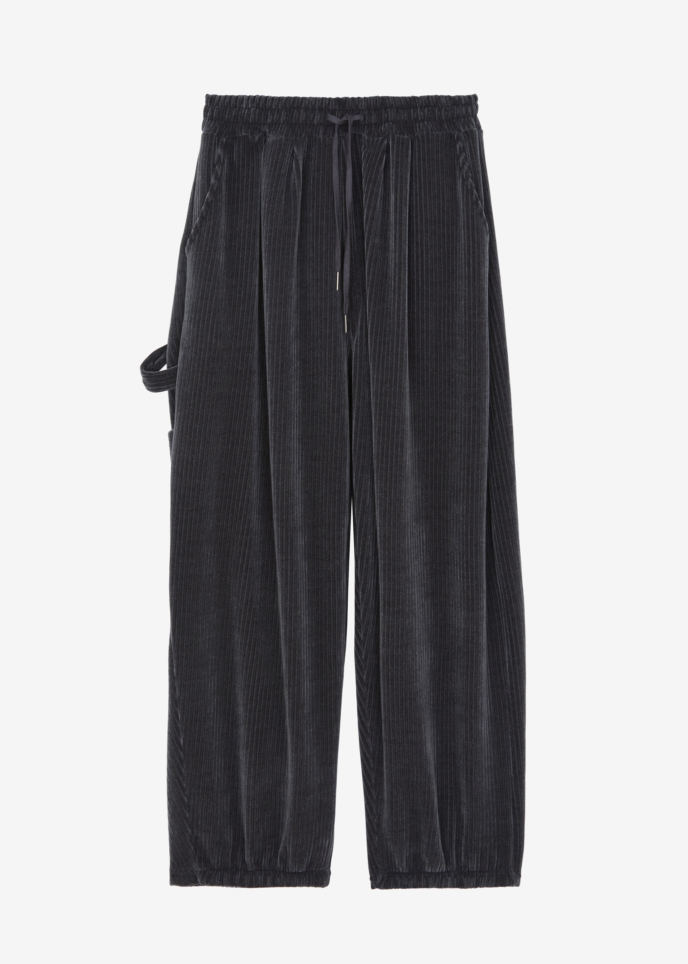 Declan Corduroy Pants - Charcoal - 8