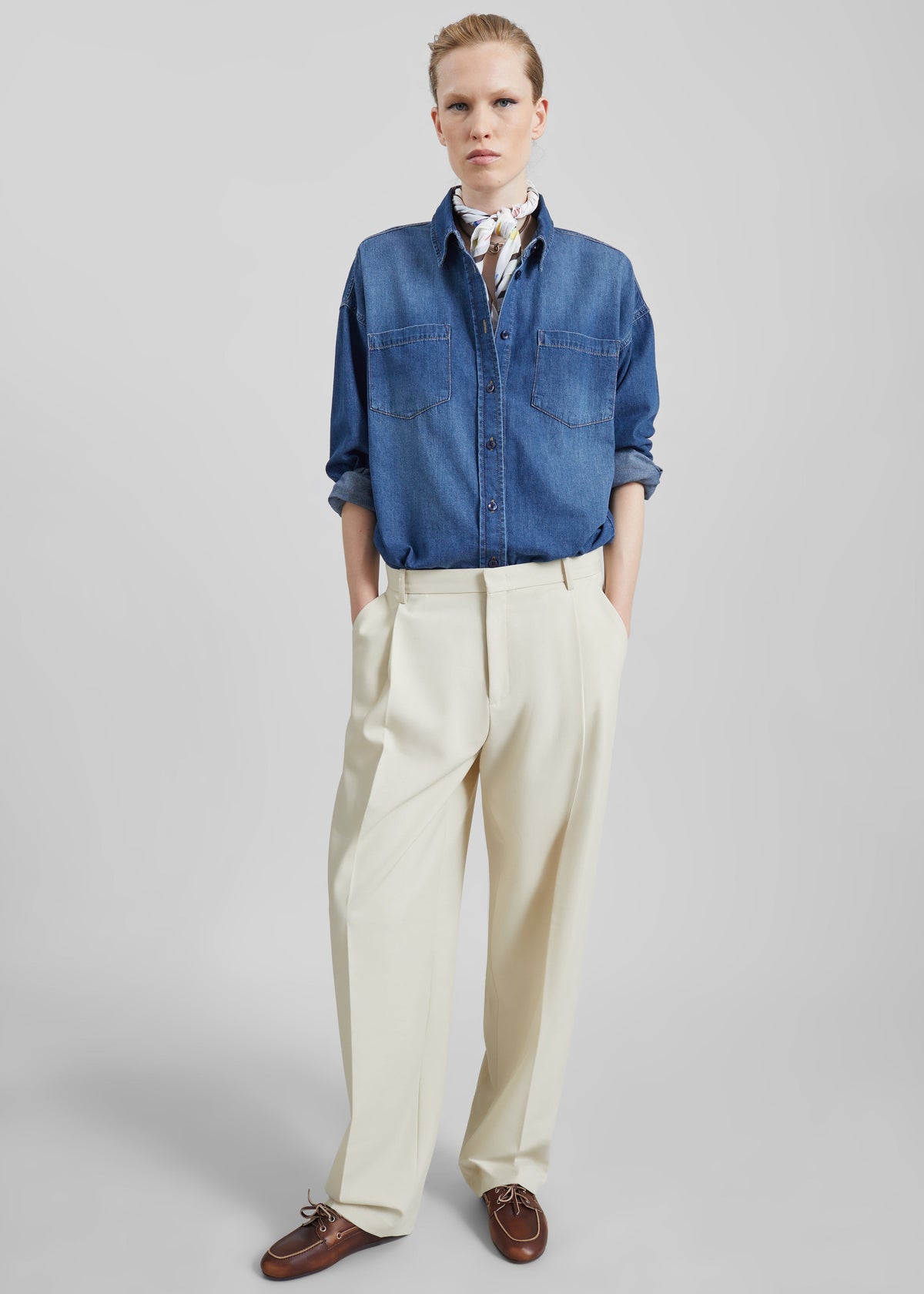Deira Denim Shirt - Blue Wash - 3
