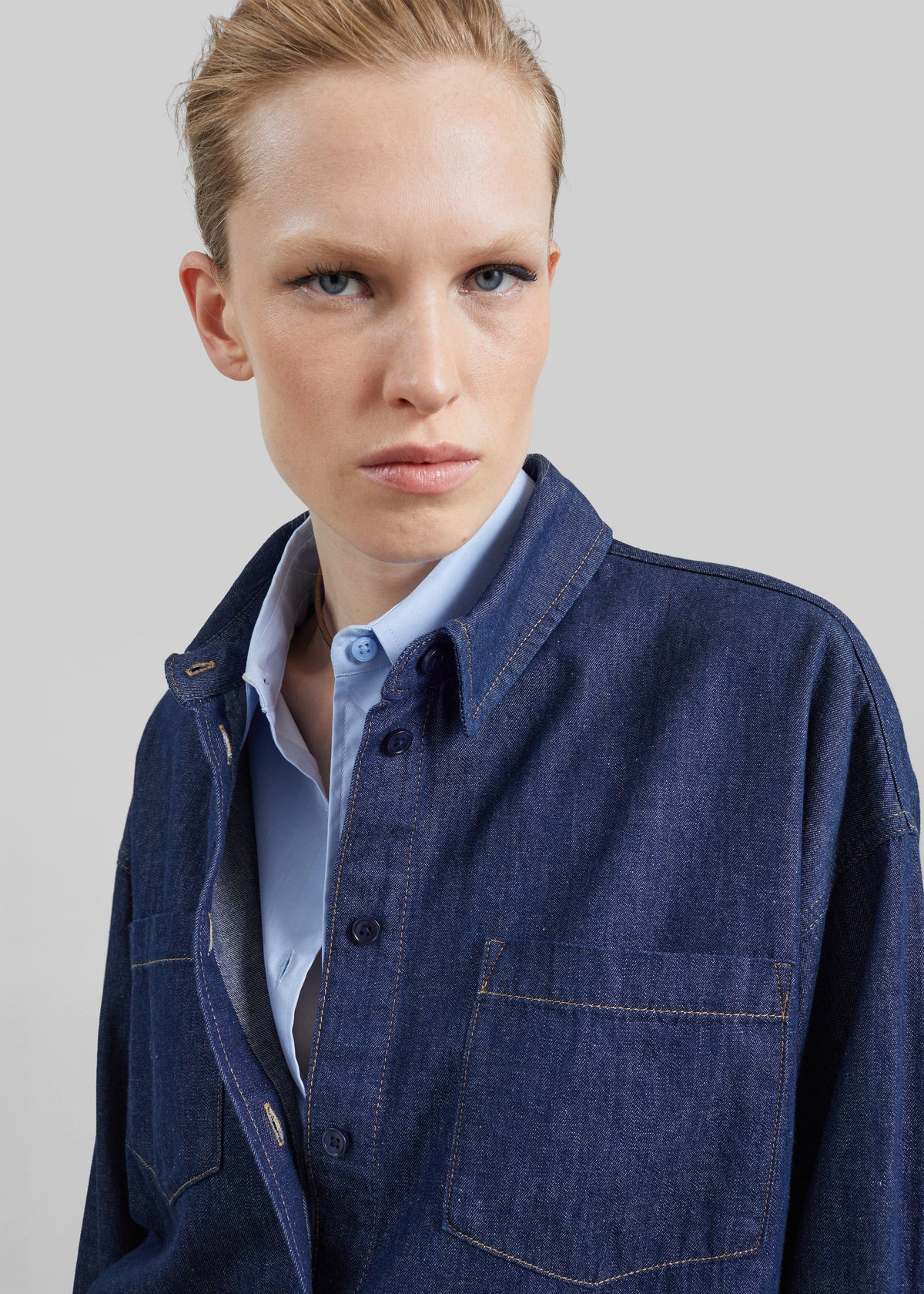 Deira Denim Shirt - Dark Wash - 11