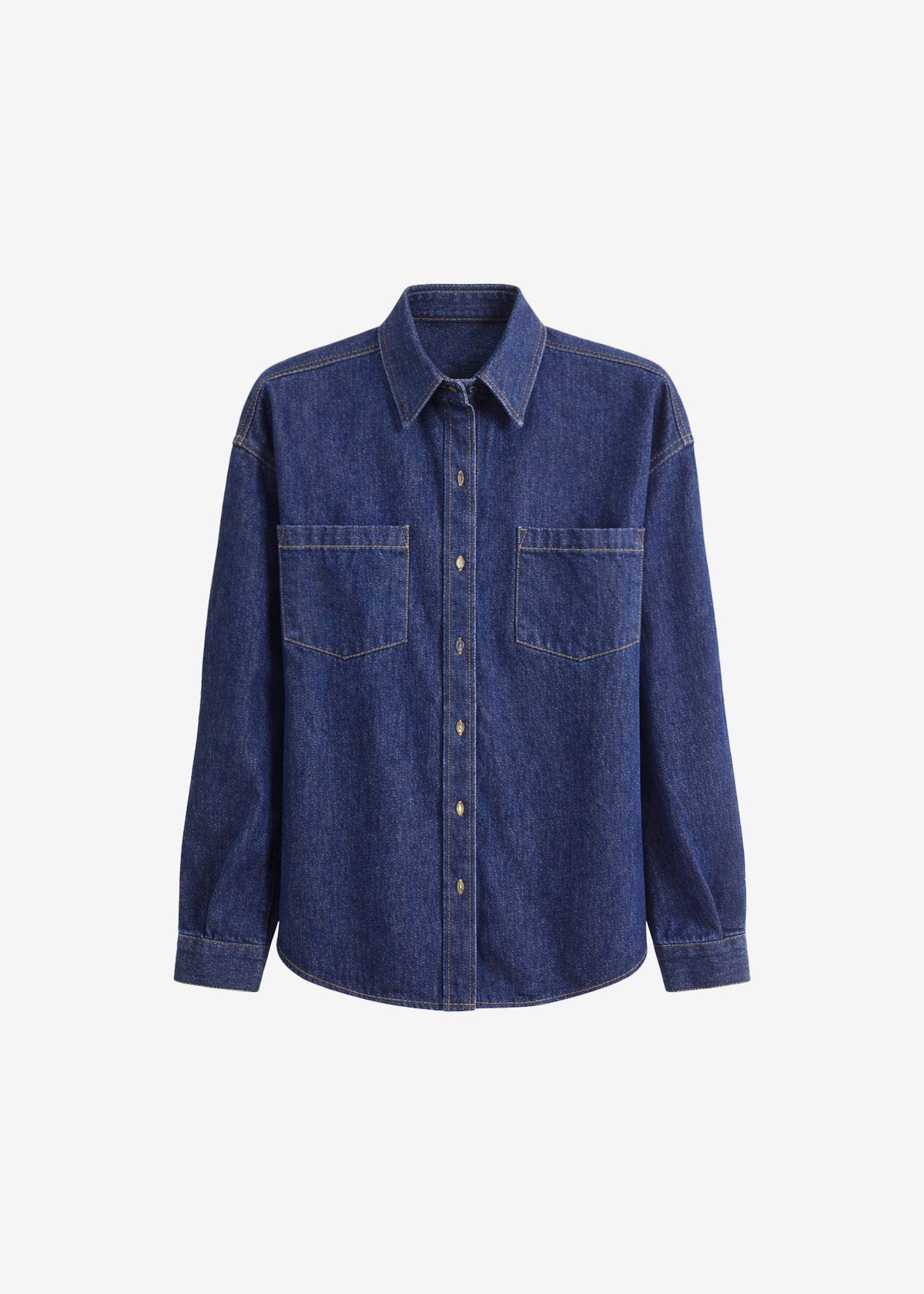 Deira Denim Shirt - Dark Wash - 16