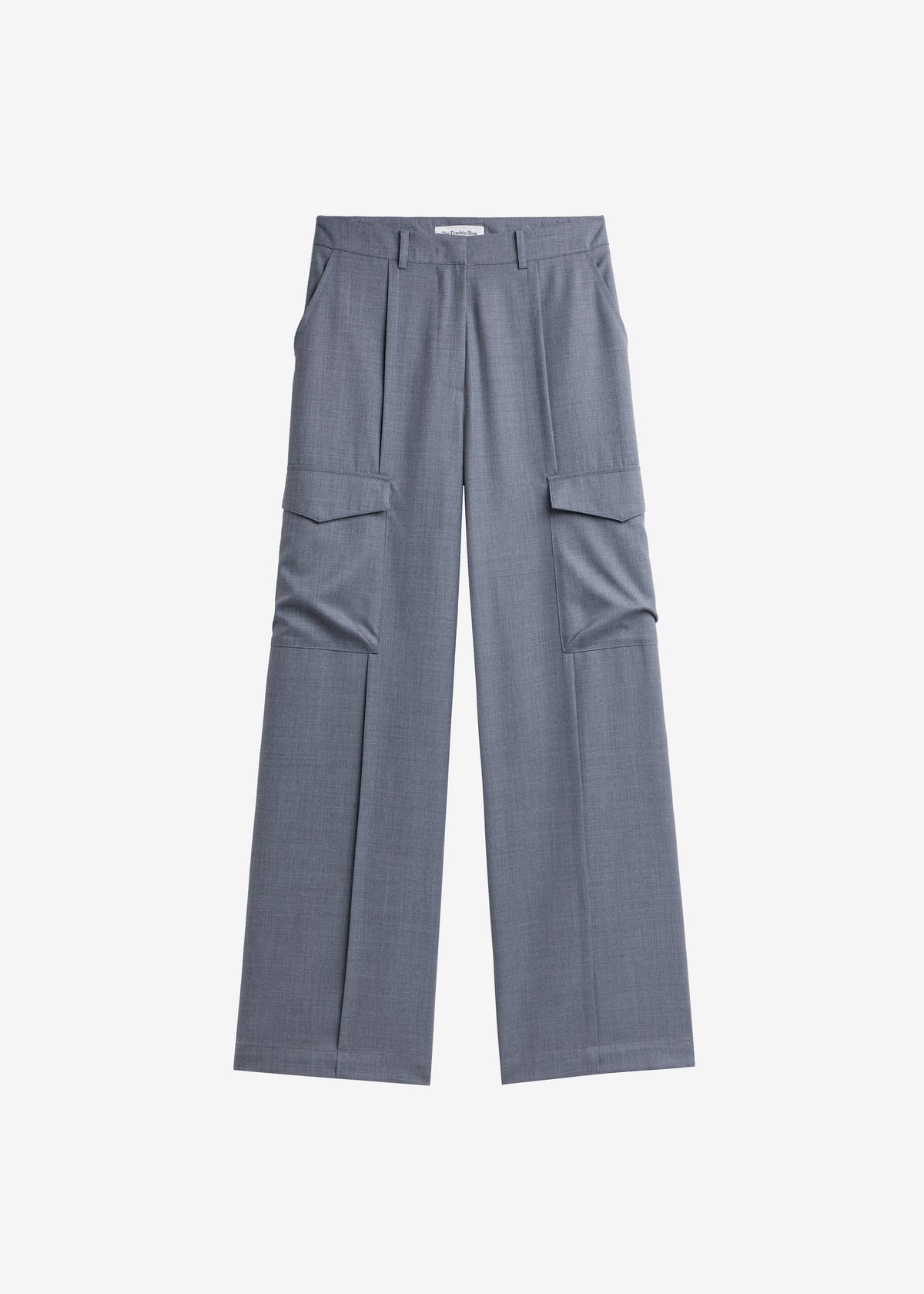 Delian Cargo Pants - Grey Melange