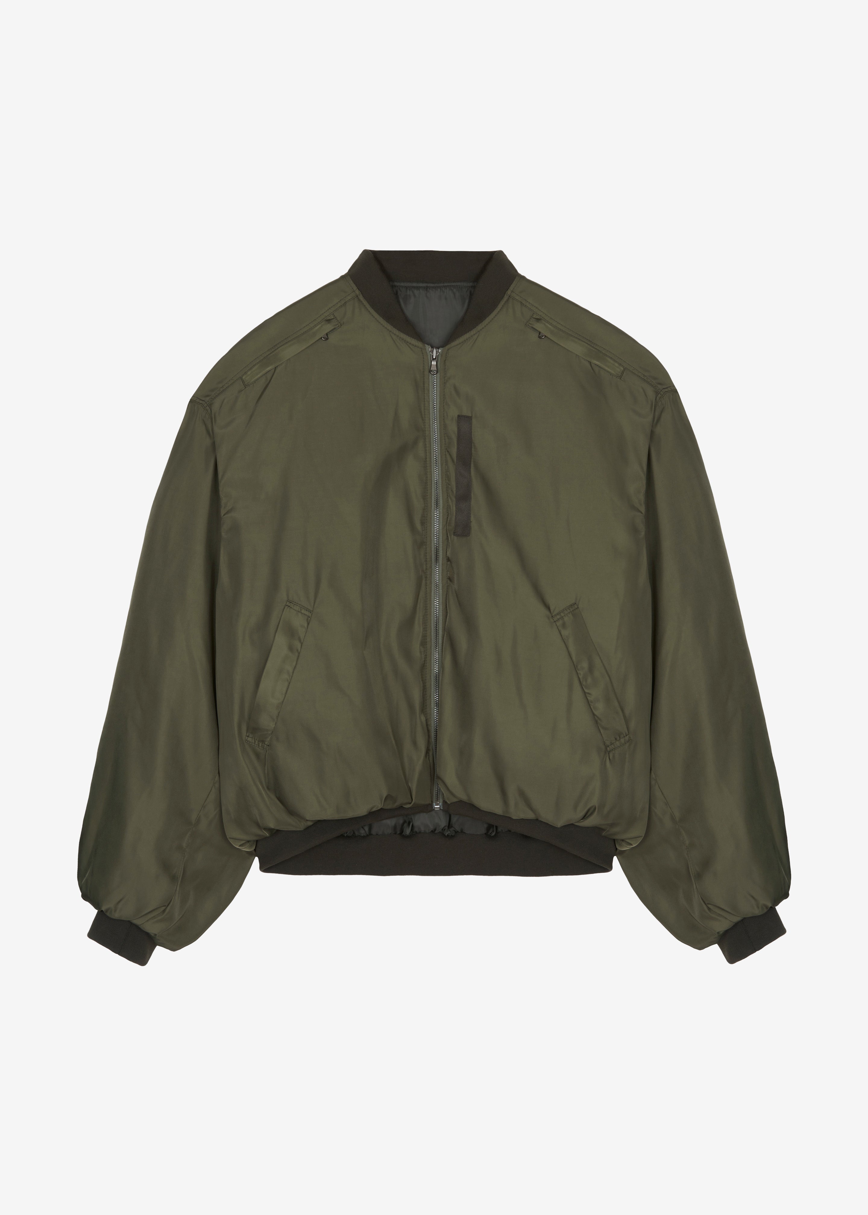 Delso Bomber Jacket - Khaki - 6