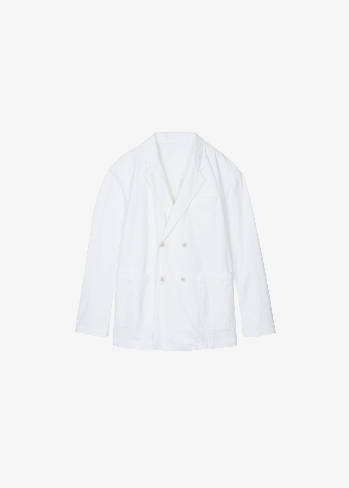 Denaye Cotton Blazer - White - 9