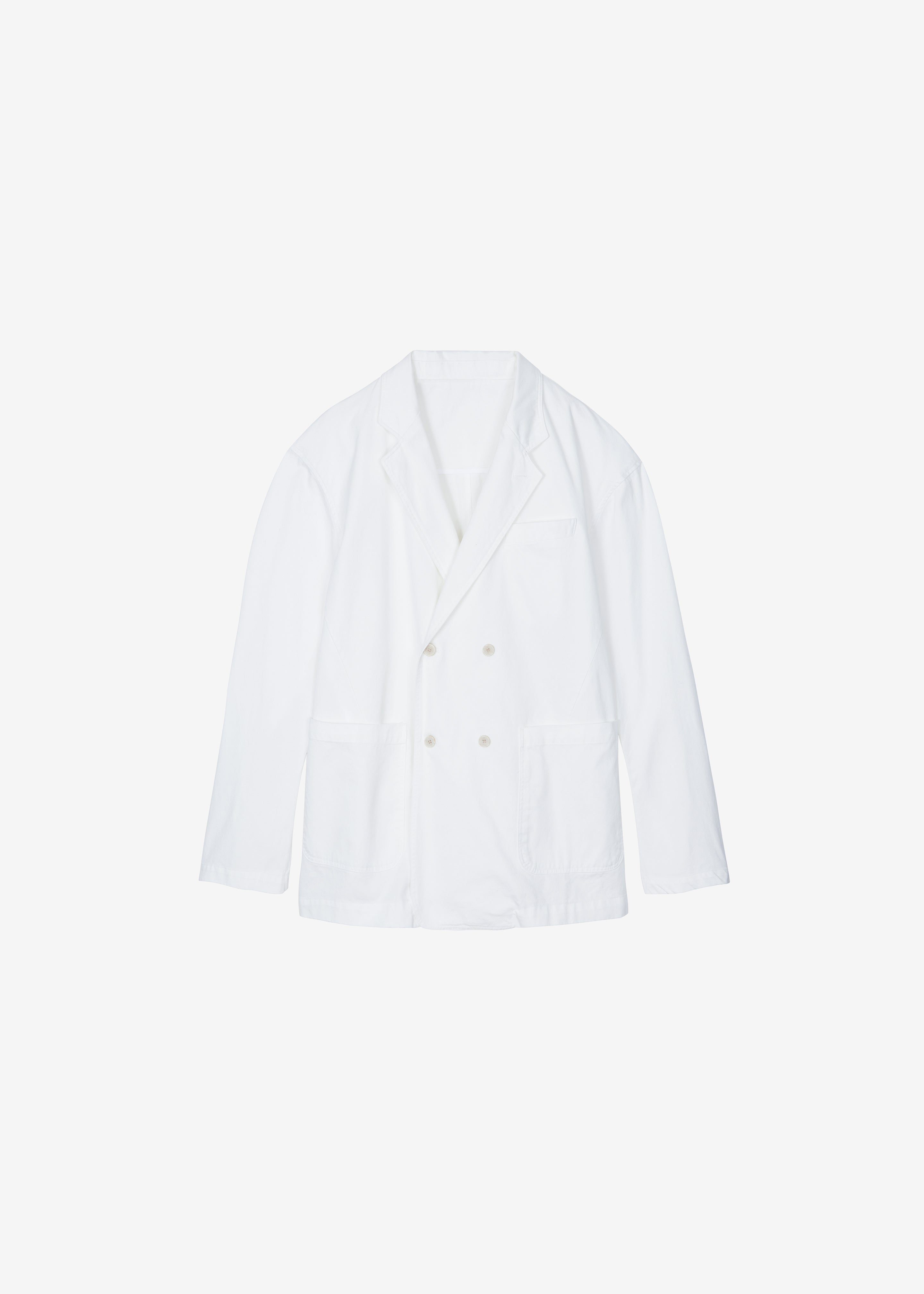 Denaye Cotton Blazer - White - 9