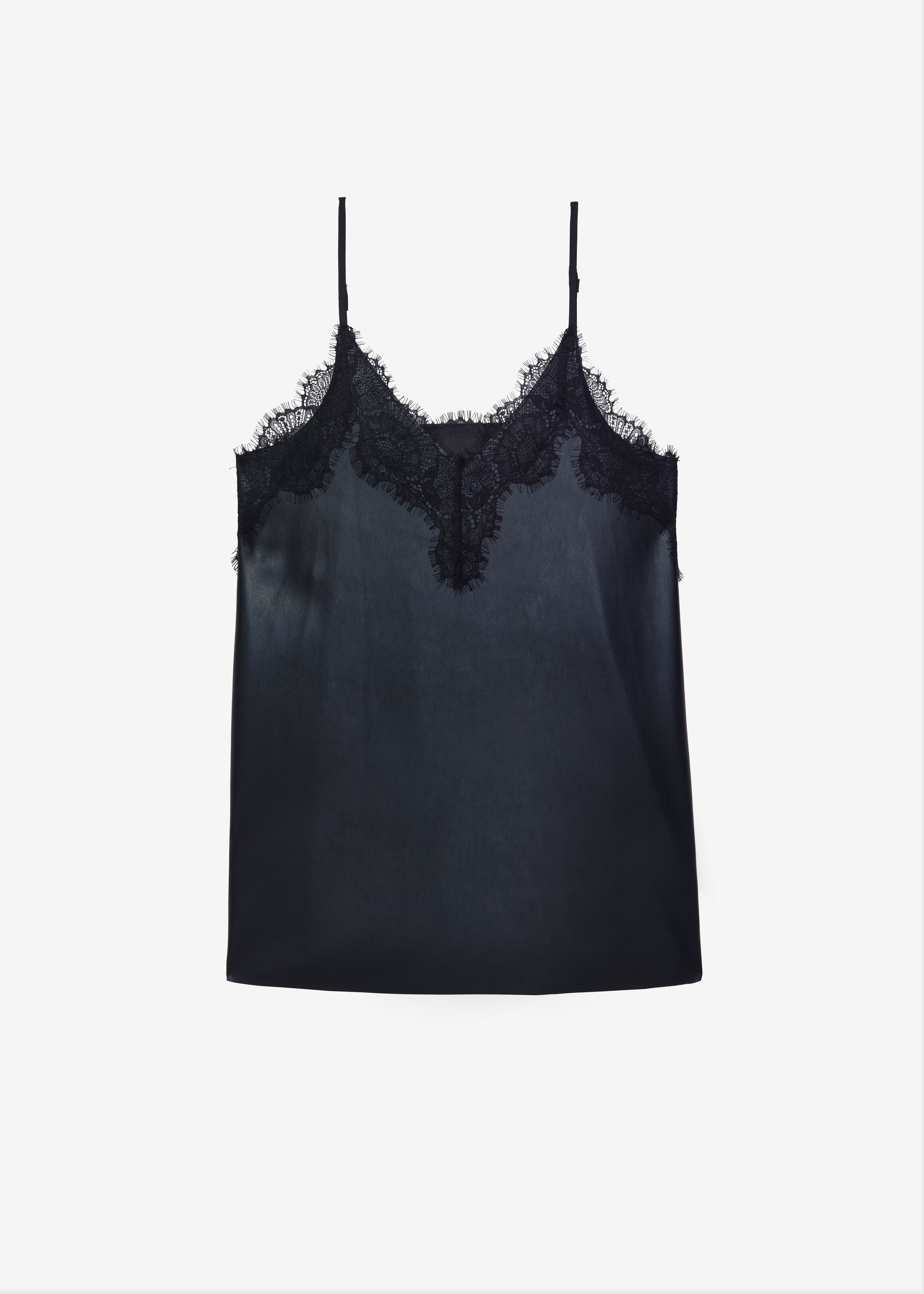 Desirae Lace Top - Black - 8